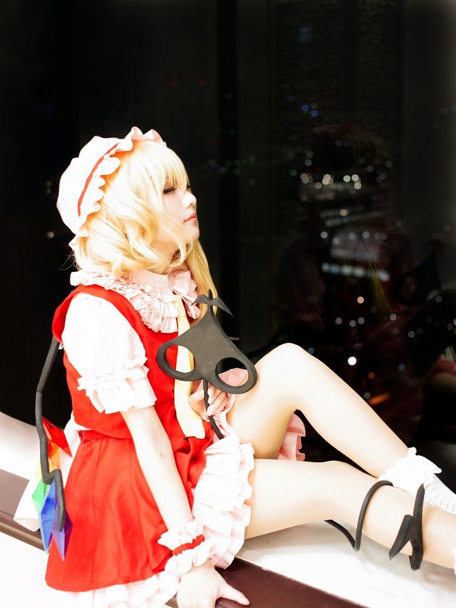 火将ロシエル 《Touhou Project》Hakurei Reimu+Flandre Scarlet [猫耳メイド屋]