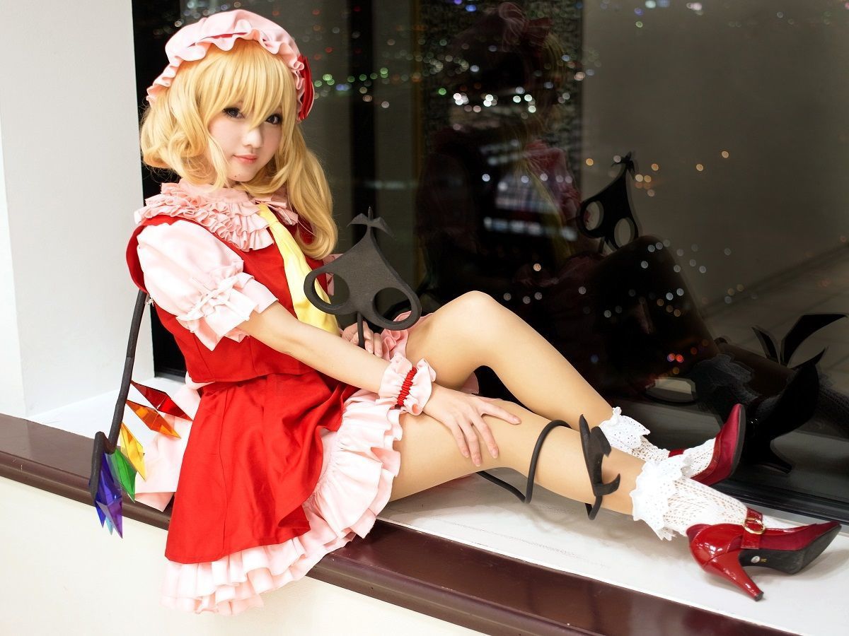 火将ロシエル 《Touhou Project》Hakurei Reimu+Flandre Scarlet [猫耳メイド屋]