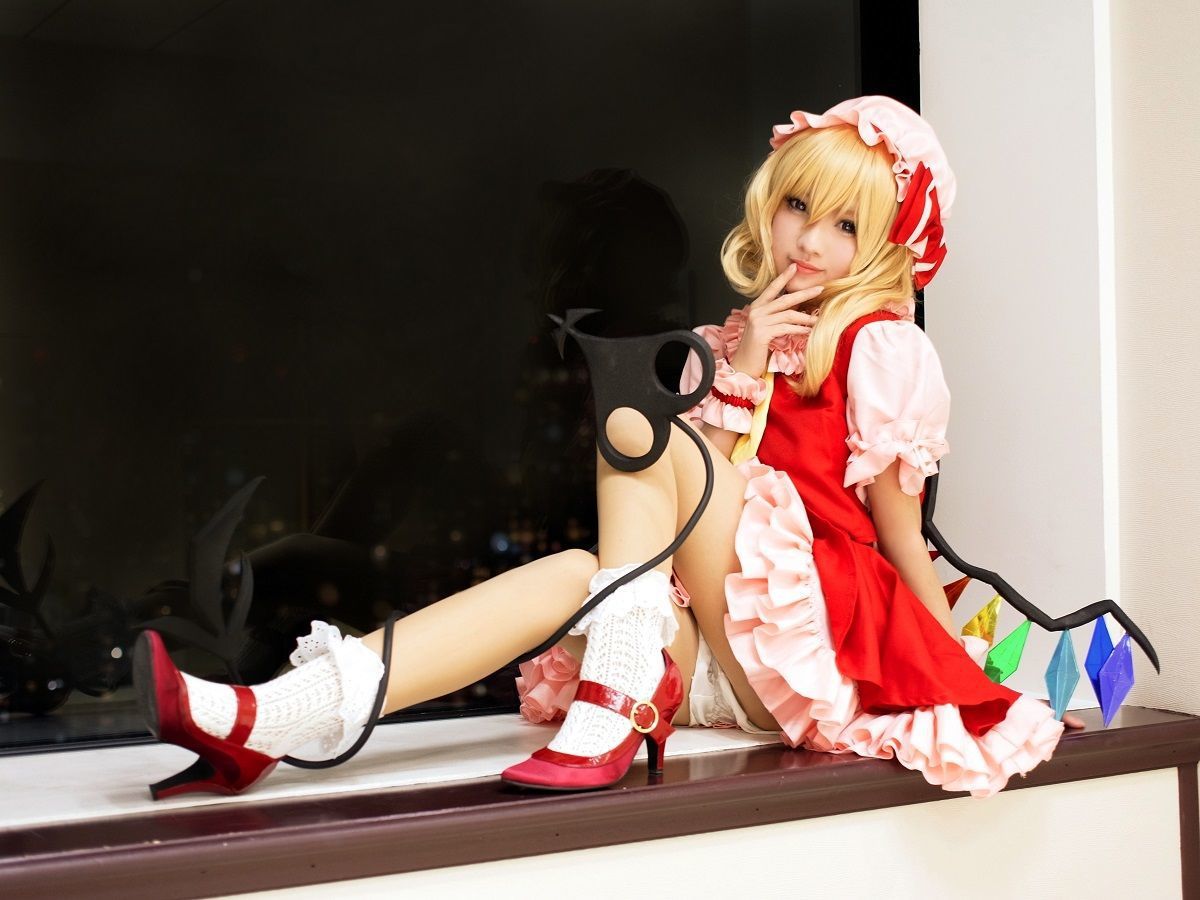 火将ロシエル 《Touhou Project》Hakurei Reimu+Flandre Scarlet [猫耳メイド屋]