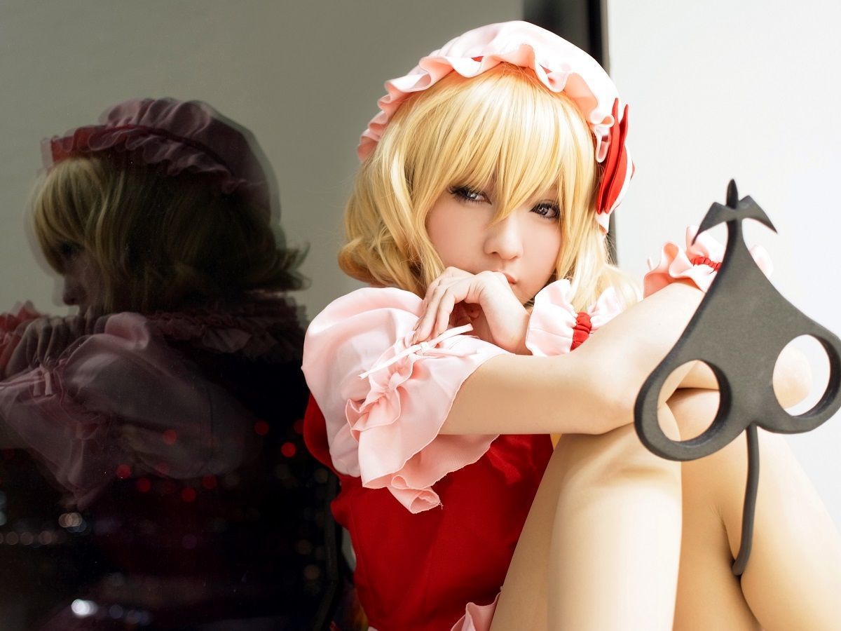 火将ロシエル 《Touhou Project》Hakurei Reimu+Flandre Scarlet [猫耳メイド屋]