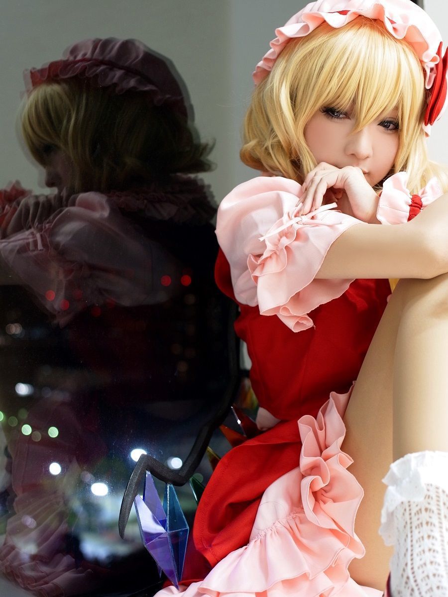 火将ロシエル 《Touhou Project》Hakurei Reimu+Flandre Scarlet [猫耳メイド屋]
