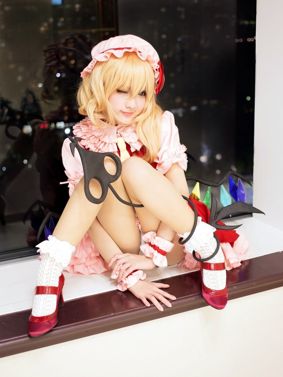 火将ロシエル 《Touhou Project》Hakurei Reimu+Flandre Scarlet [猫耳メイド屋]