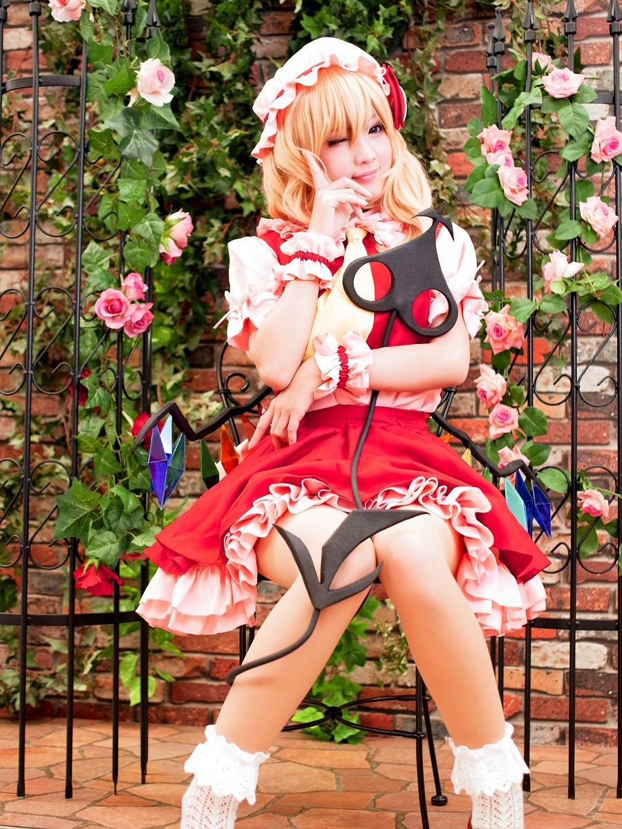 火将ロシエル 《Touhou Project》Hakurei Reimu+Flandre Scarlet [猫耳メイド屋]