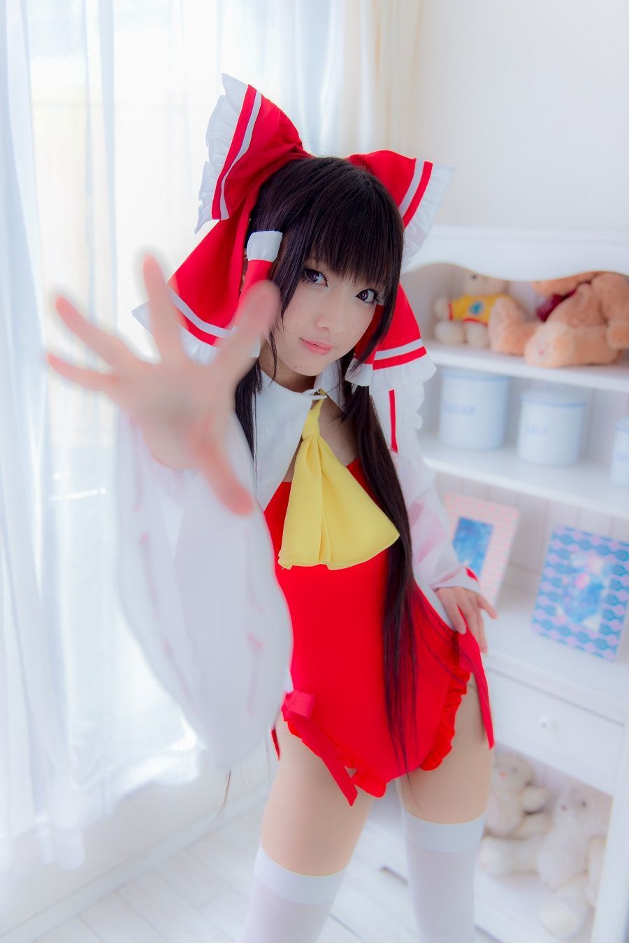 火将ロシエル 《Touhou Project》Hakurei Reimu+Flandre Scarlet [猫耳メイド屋]