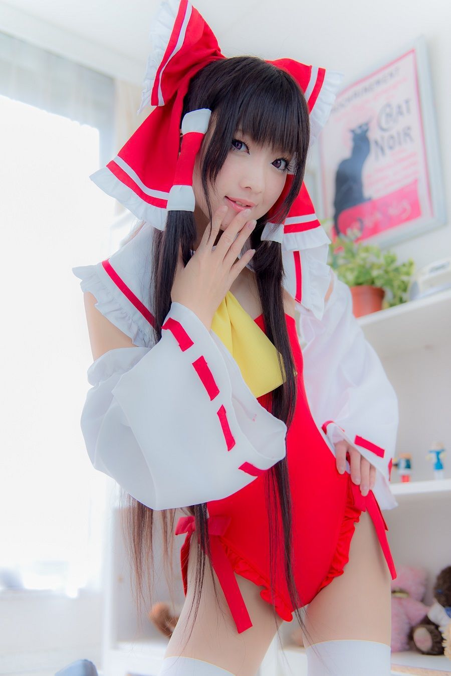 火将ロシエル 《Touhou Project》Hakurei Reimu+Flandre Scarlet [猫耳メイド屋]