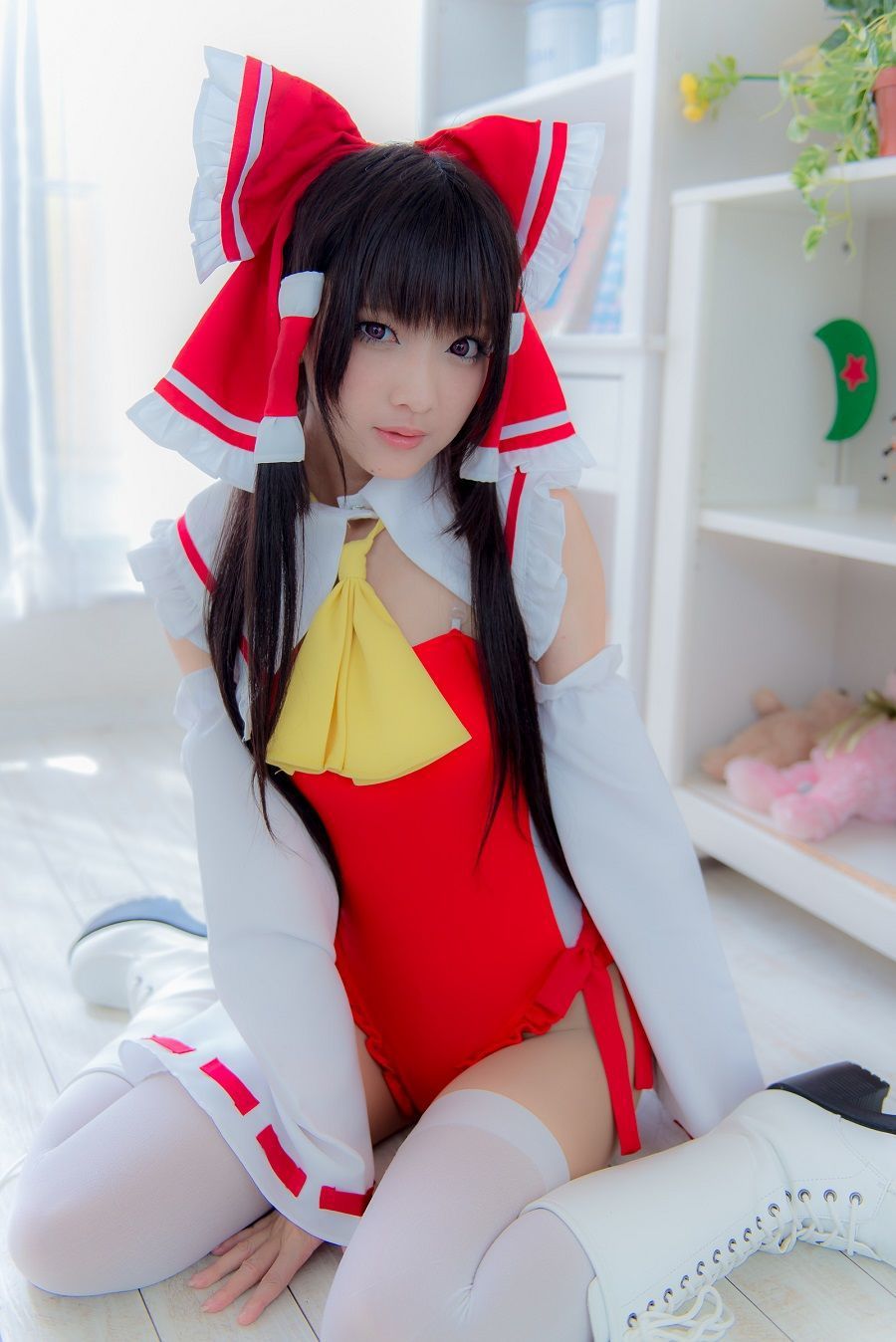 火将ロシエル 《Touhou Project》Hakurei Reimu+Flandre Scarlet [猫耳メイド屋]