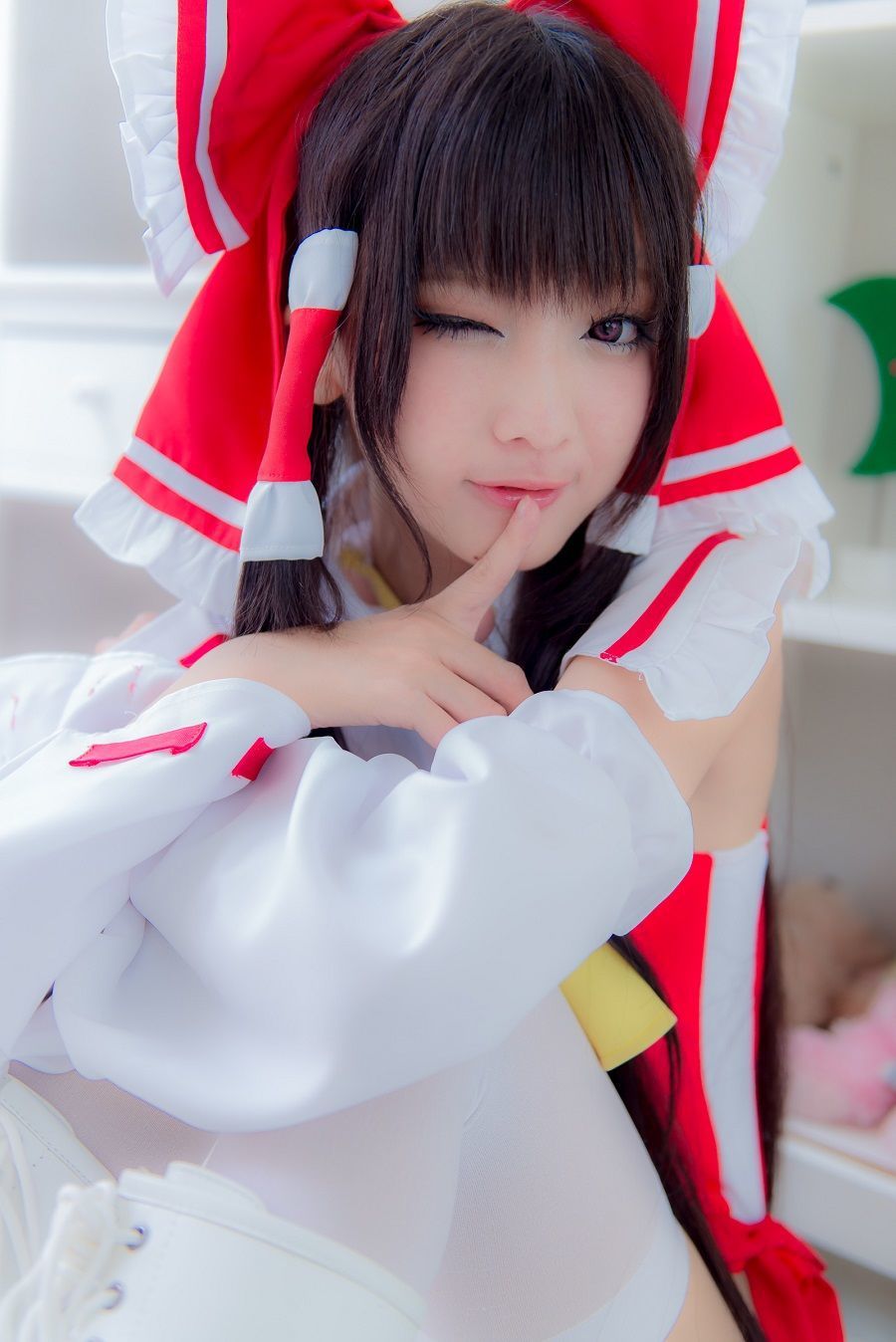 火将ロシエル 《Touhou Project》Hakurei Reimu+Flandre Scarlet [猫耳メイド屋]
