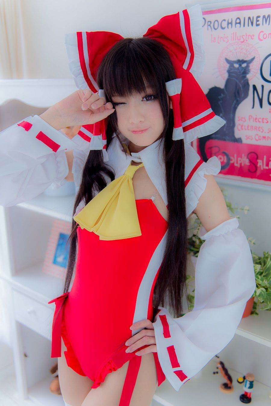 火将ロシエル 《Touhou Project》Hakurei Reimu+Flandre Scarlet [猫耳メイド屋]