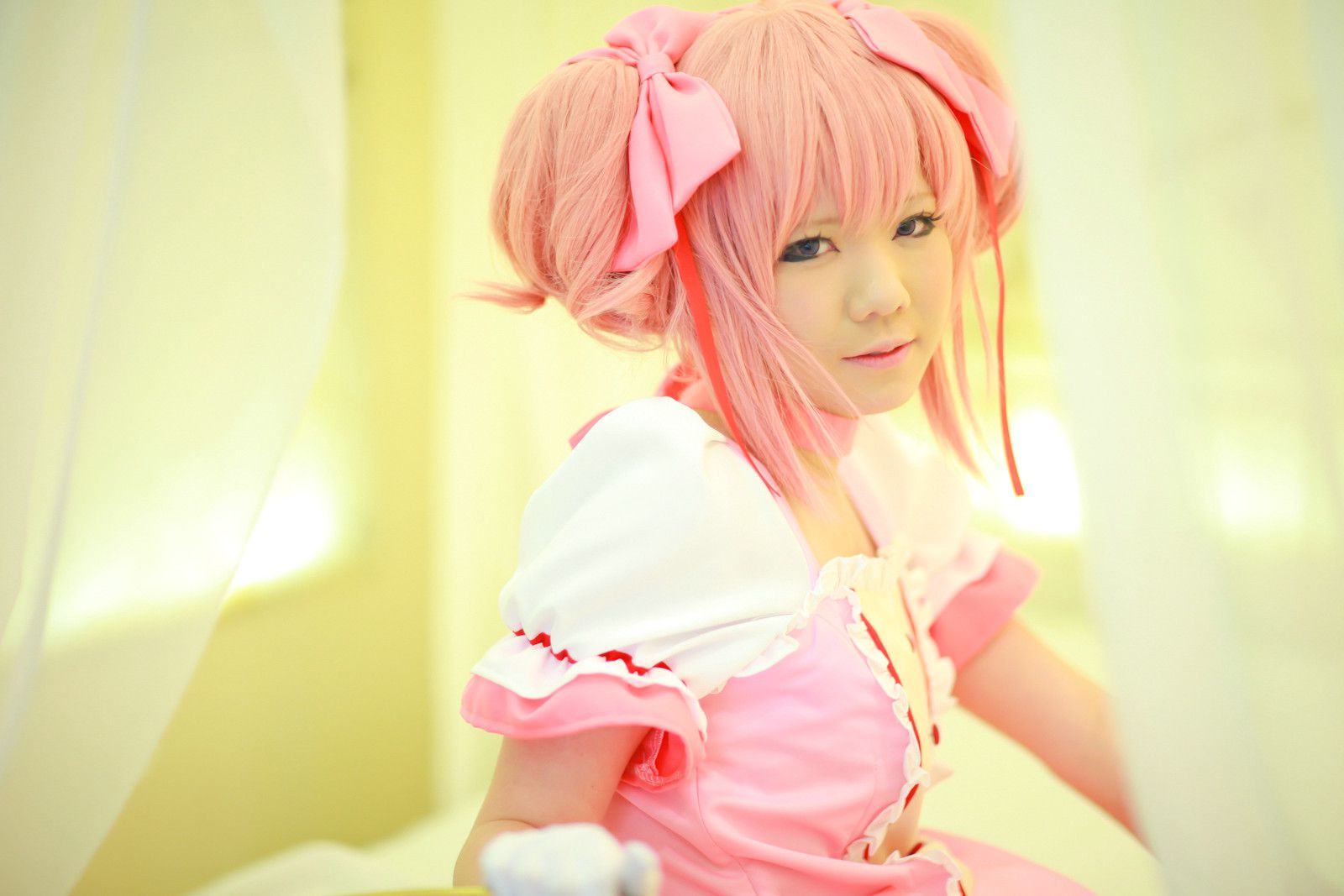 田中まな (Tanaka Mana) 《魔法少女まどか☆マギカ》Kaname Madoka(鹿目まどか)  [Cosplay Channel]