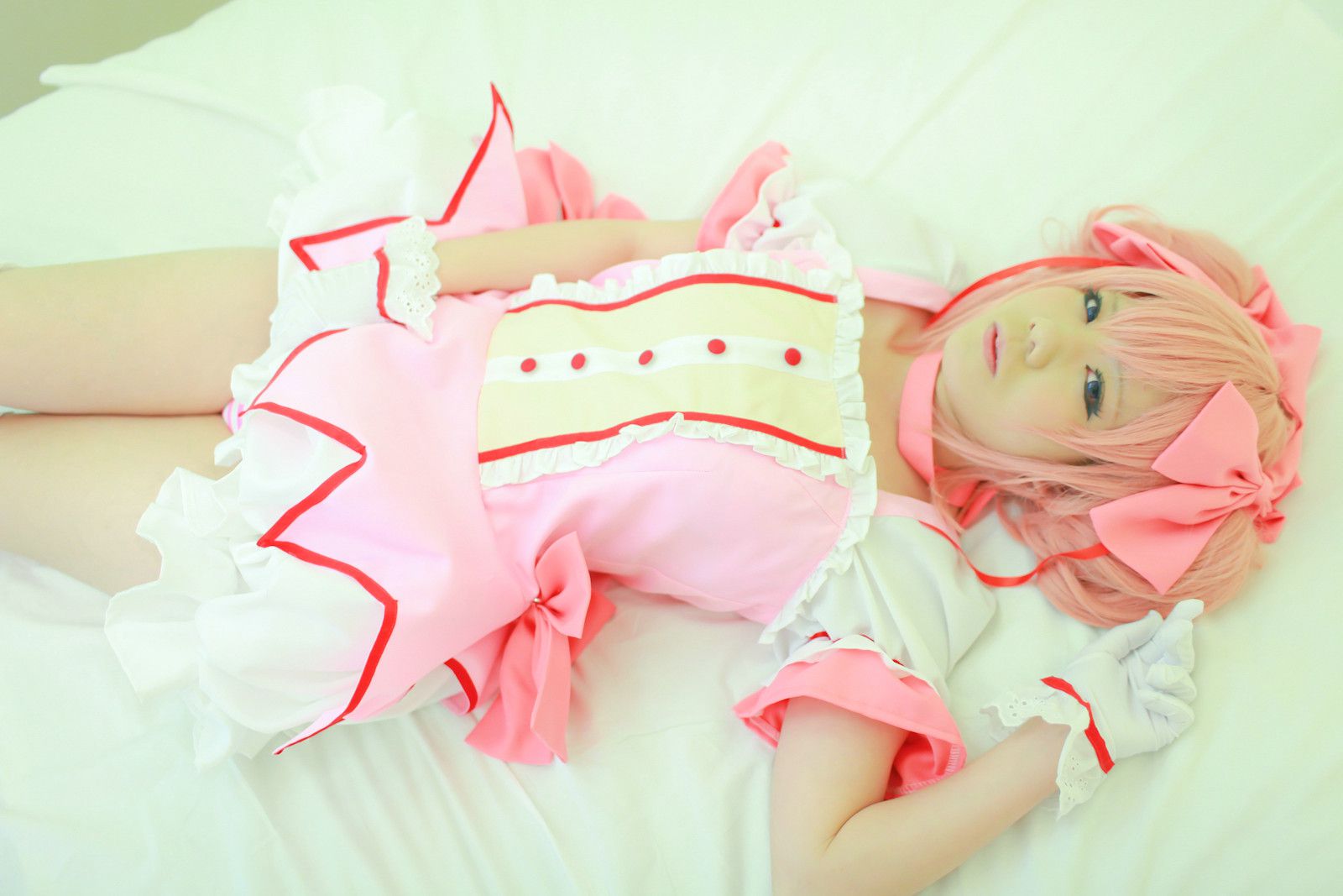 田中まな (Tanaka Mana) 《魔法少女まどか☆マギカ》Kaname Madoka(鹿目まどか)  [Cosplay Channel]