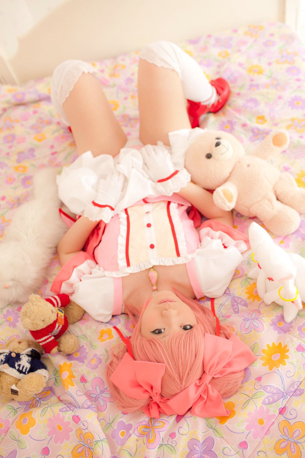 田中まな (Tanaka Mana) 《魔法少女まどか☆マギカ》Kaname Madoka(鹿目まどか)  [Cosplay Channel]