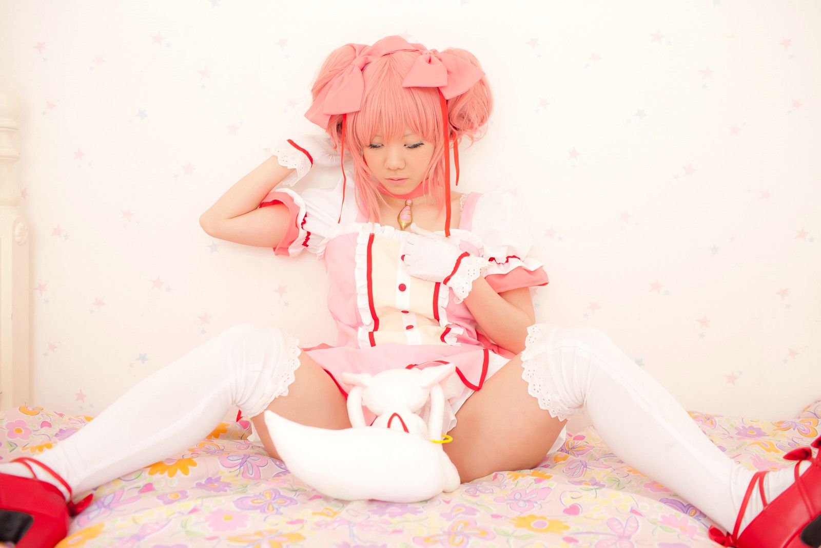 田中まな (Tanaka Mana) 《魔法少女まどか☆マギカ》Kaname Madoka(鹿目まどか)  [Cosplay Channel]