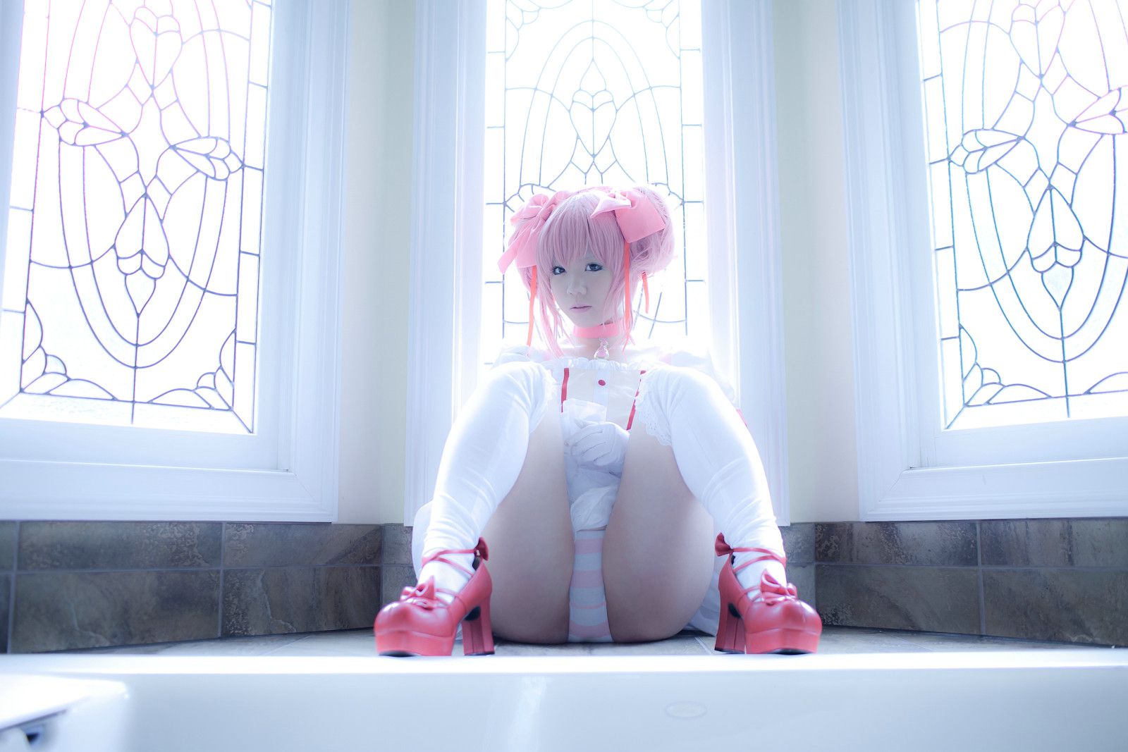 田中まな (Tanaka Mana) 《魔法少女まどか☆マギカ》Kaname Madoka(鹿目まどか)  [Cosplay Channel]