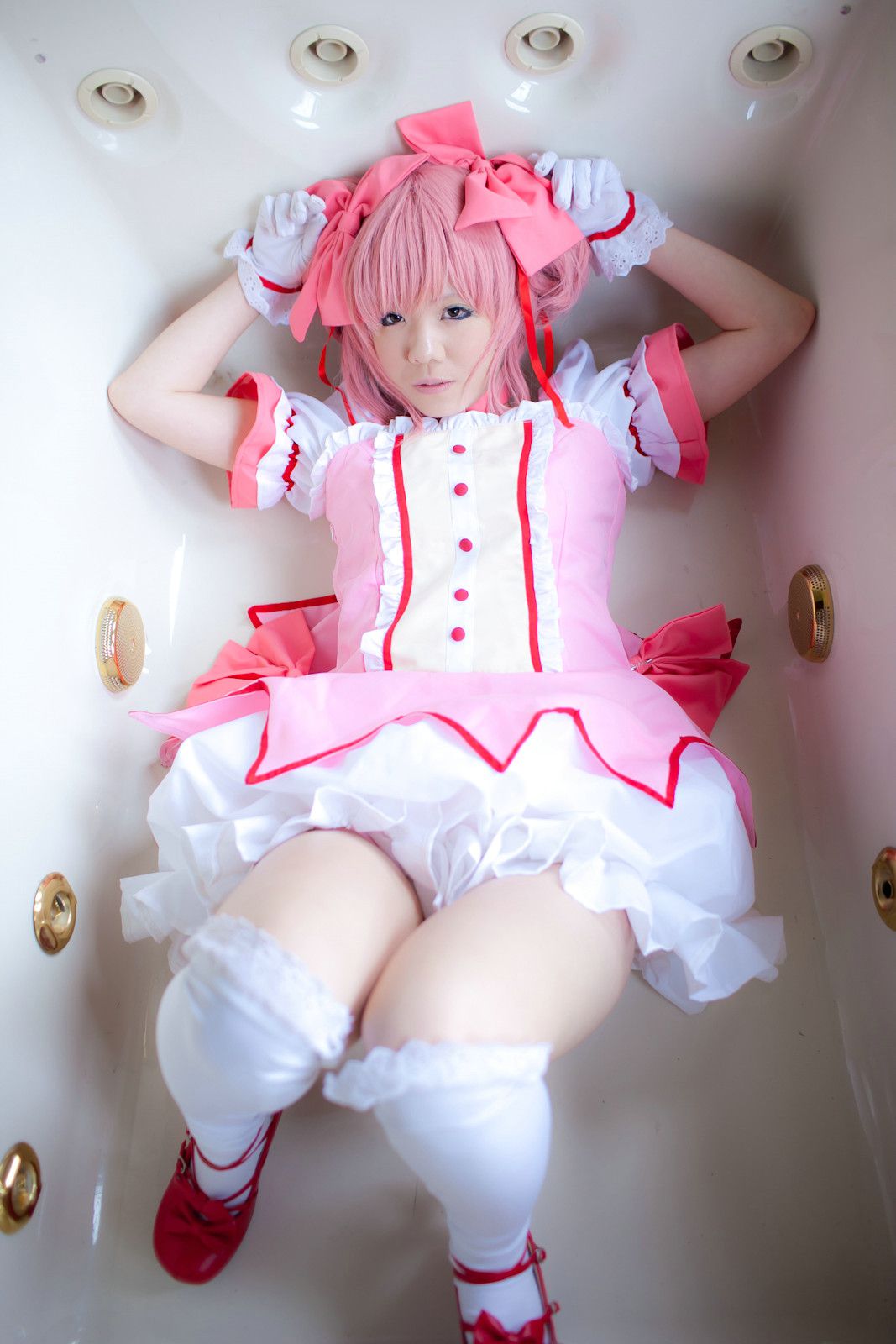 田中まな (Tanaka Mana) 《魔法少女まどか☆マギカ》Kaname Madoka(鹿目まどか)  [Cosplay Channel]