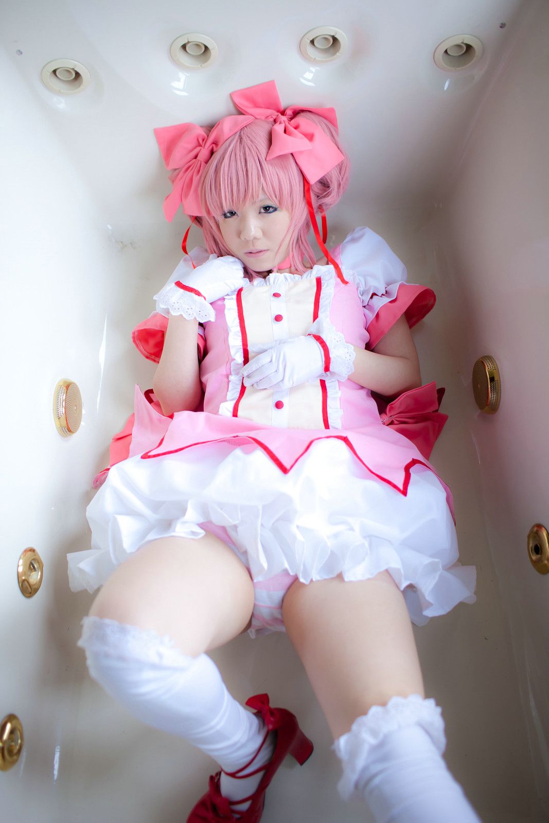 田中まな (Tanaka Mana) 《魔法少女まどか☆マギカ》Kaname Madoka(鹿目まどか)  [Cosplay Channel]