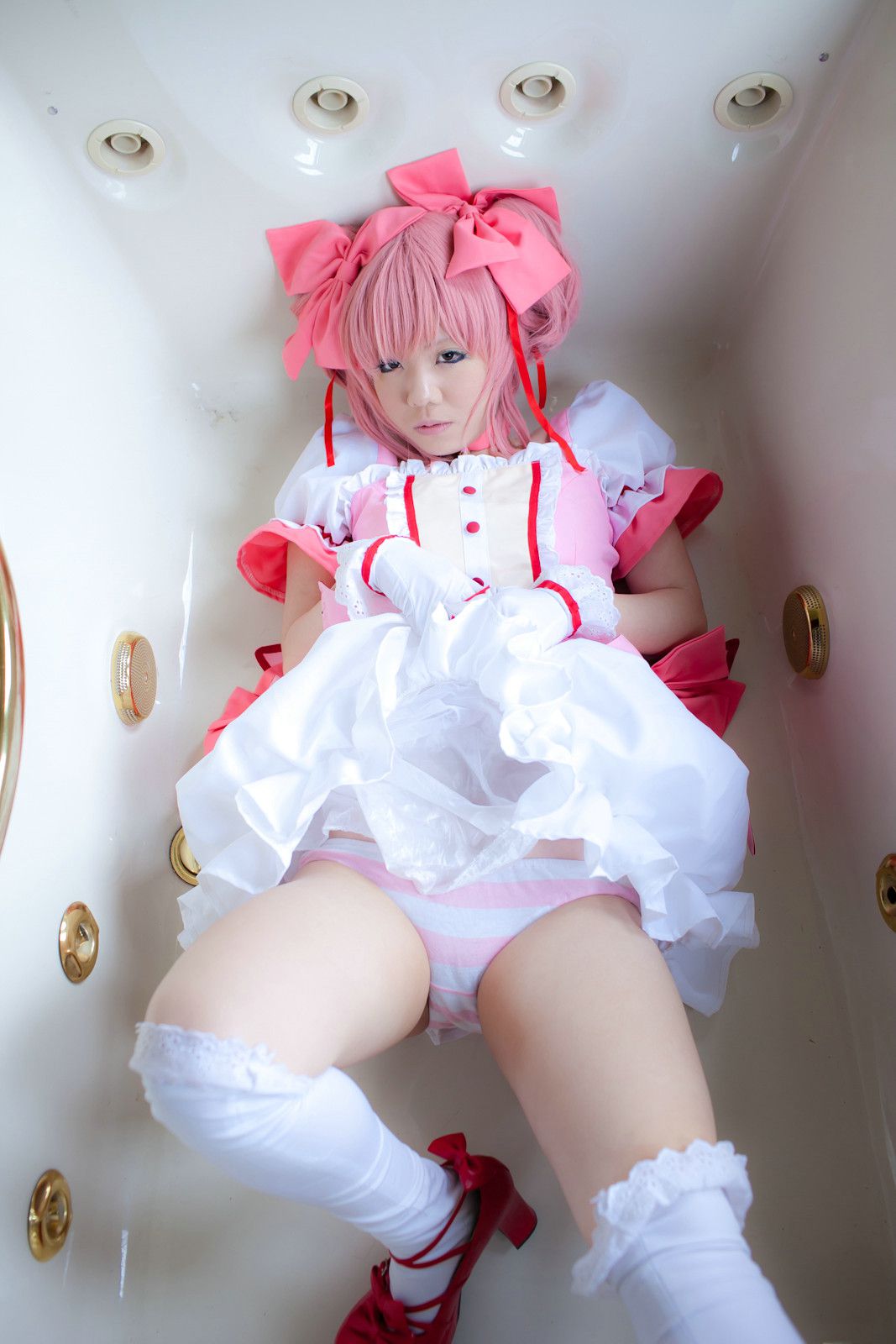 田中まな (Tanaka Mana) 《魔法少女まどか☆マギカ》Kaname Madoka(鹿目まどか)  [Cosplay Channel]