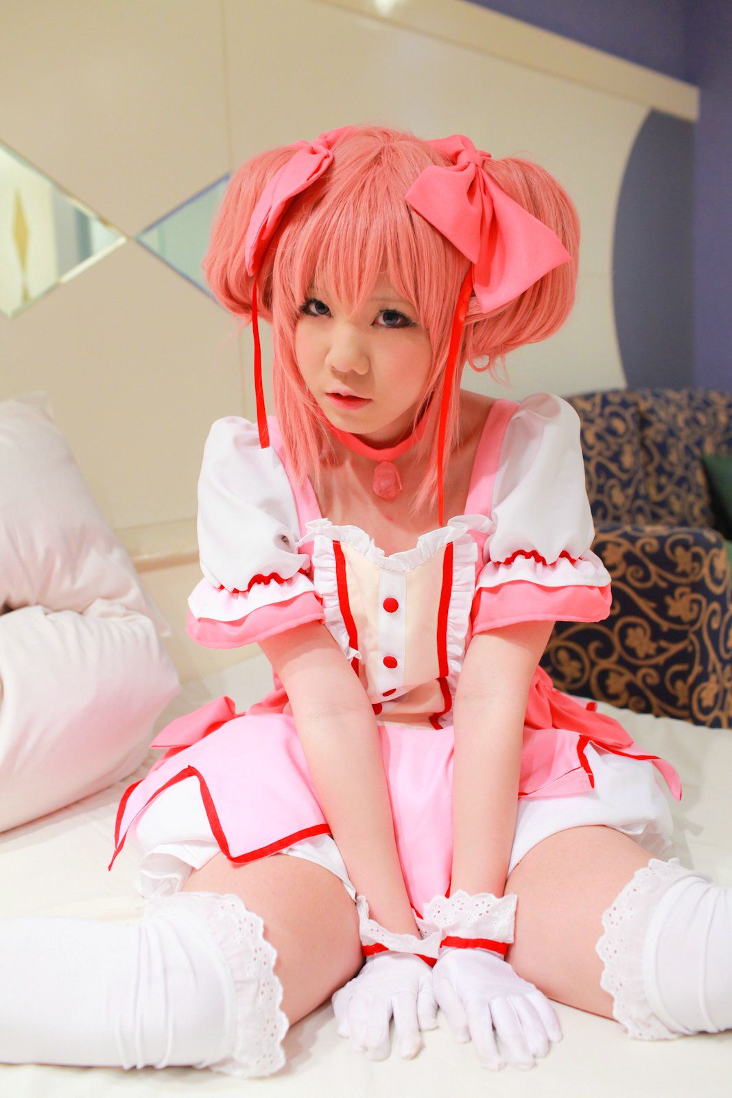 田中まな (Tanaka Mana) 《魔法少女まどか☆マギカ》Kaname Madoka(鹿目まどか)  [Cosplay Channel]