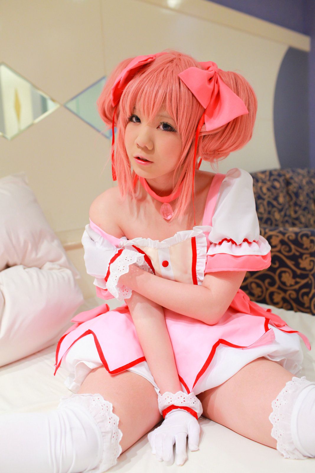 田中まな (Tanaka Mana) 《魔法少女まどか☆マギカ》Kaname Madoka(鹿目まどか)  [Cosplay Channel]