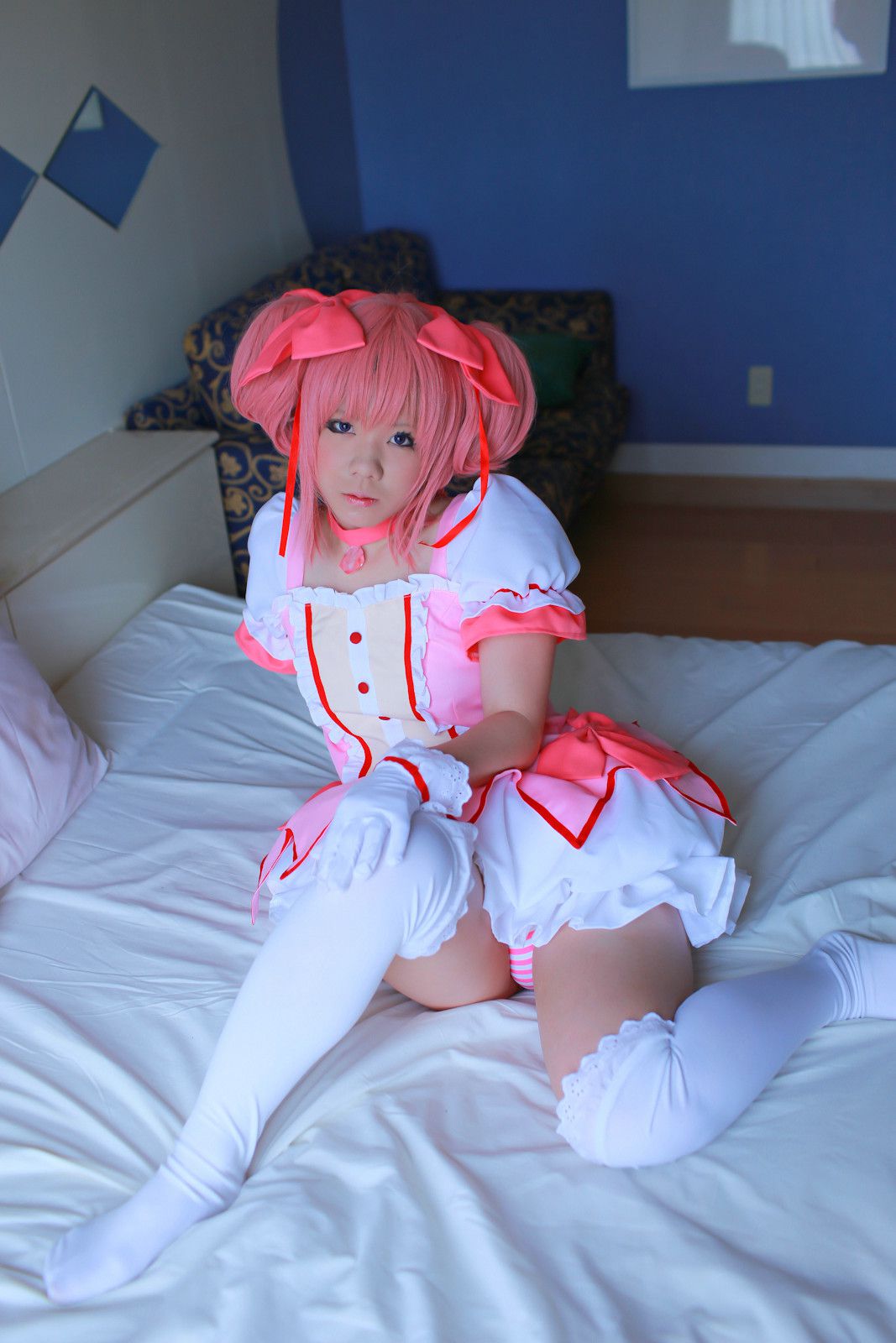 田中まな (Tanaka Mana) 《魔法少女まどか☆マギカ》Kaname Madoka(鹿目まどか)  [Cosplay Channel]