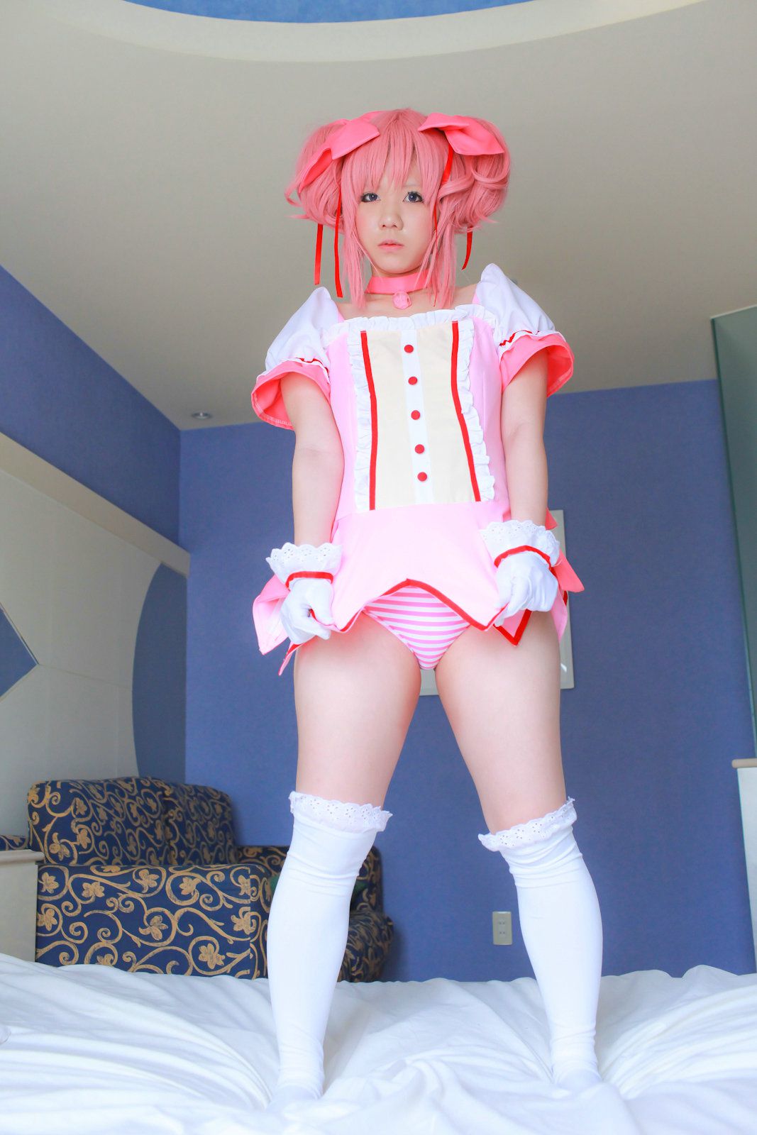 田中まな (Tanaka Mana) 《魔法少女まどか☆マギカ》Kaname Madoka(鹿目まどか)  [Cosplay Channel]
