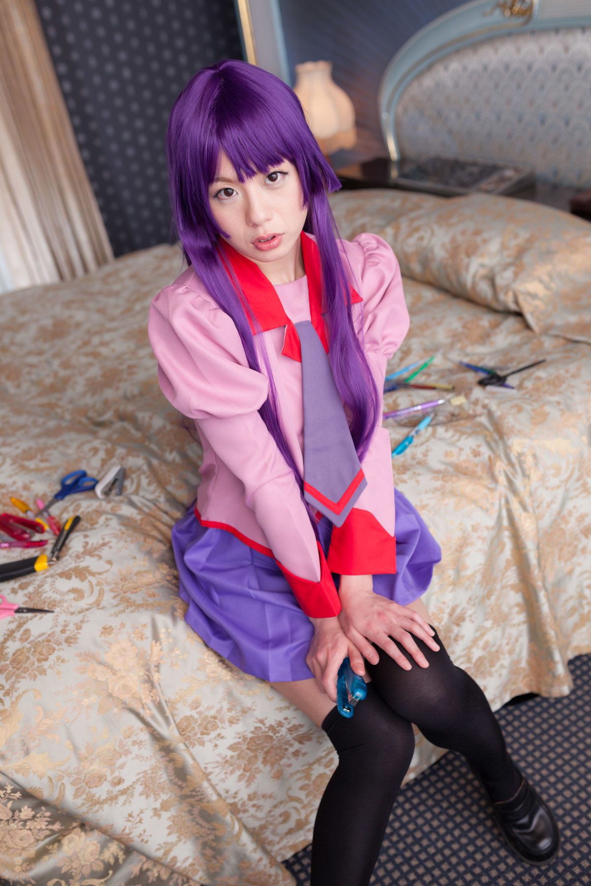 相沢恋 (Aizawa Ren) 《Bakemonogatari(化物語)》Senjougahara Hitagi [@factory]