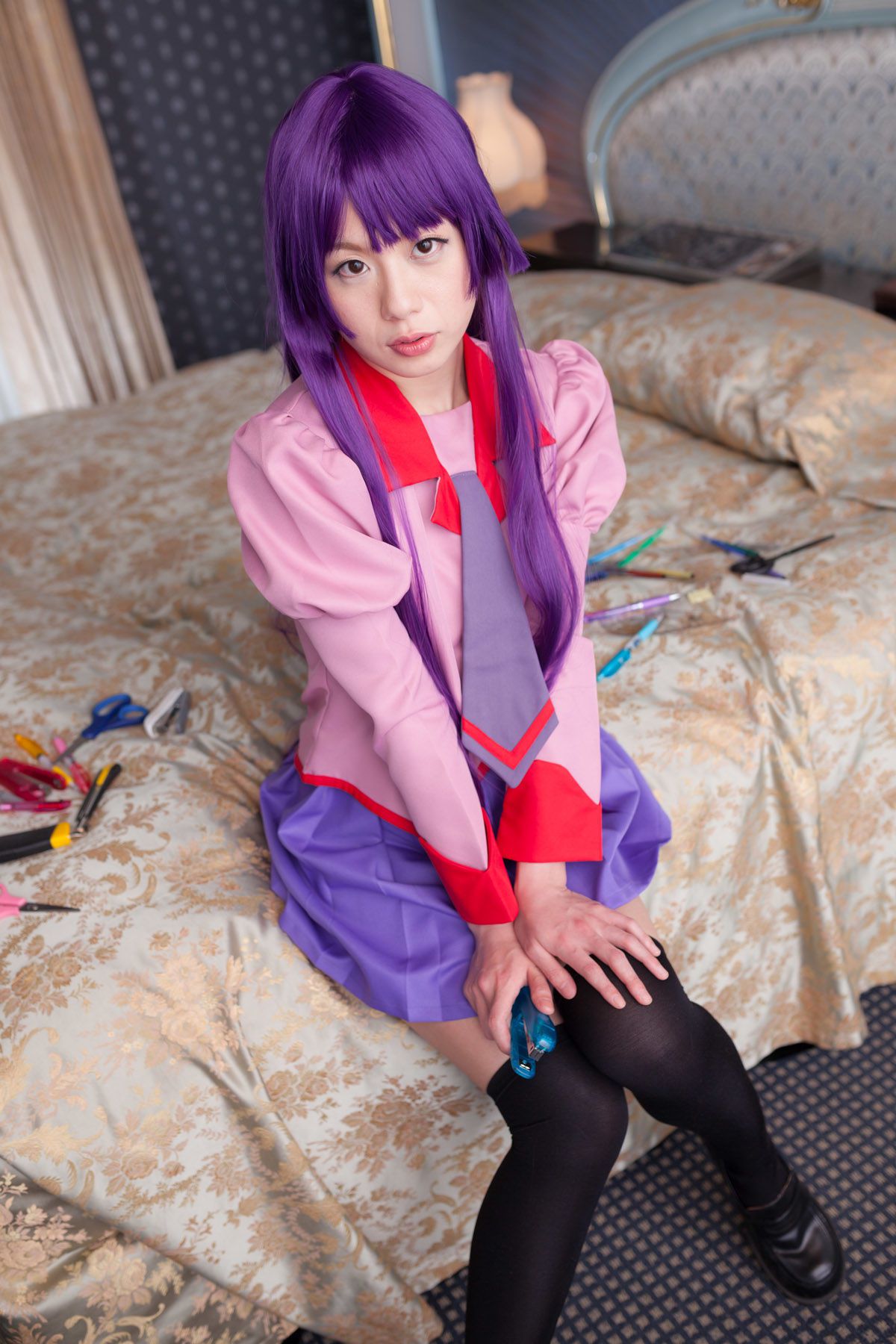 相沢恋 (Aizawa Ren) 《Bakemonogatari(化物語)》Senjougahara Hitagi [@factory]