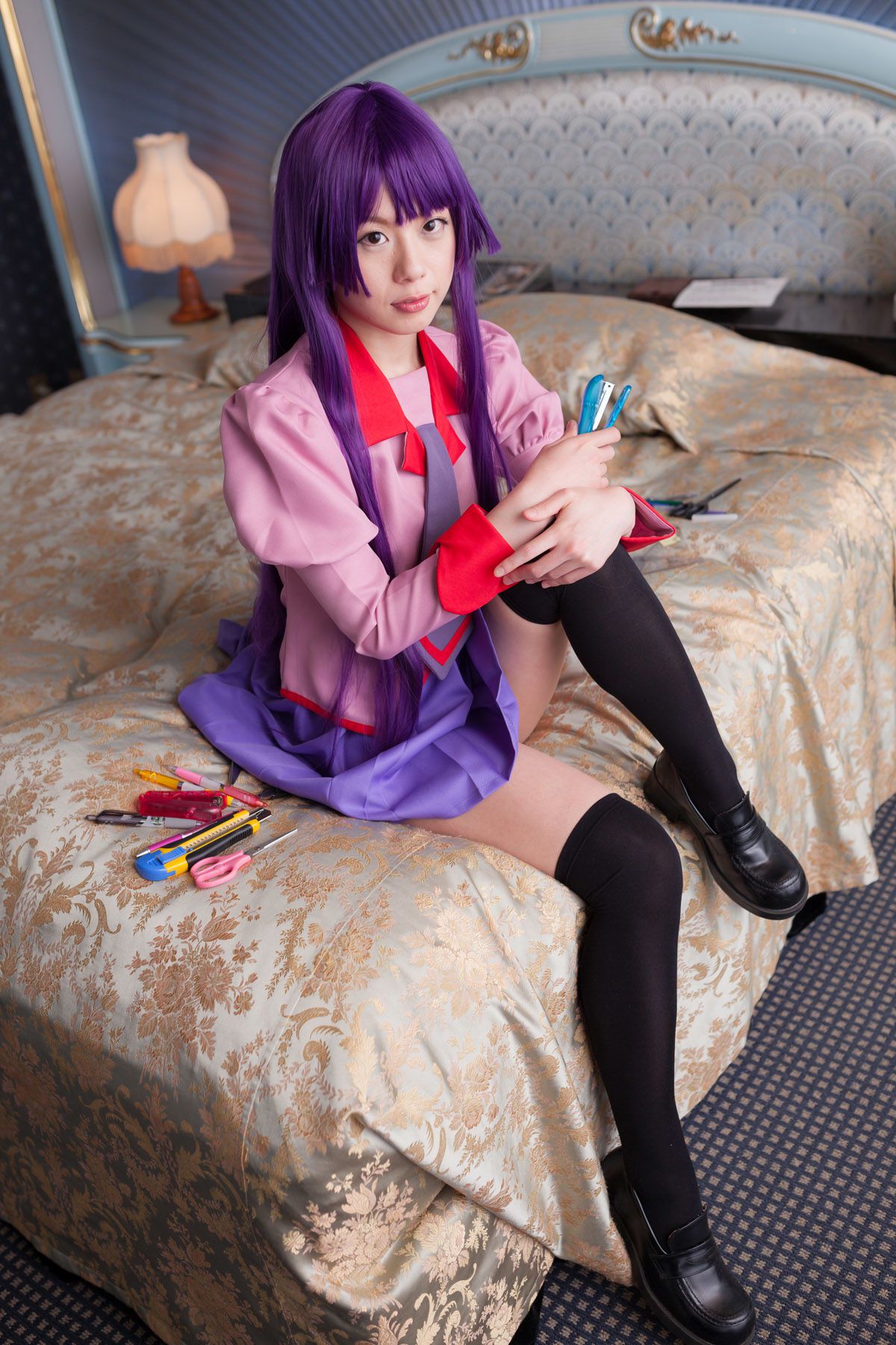 相沢恋 (Aizawa Ren) 《Bakemonogatari(化物語)》Senjougahara Hitagi [@factory]