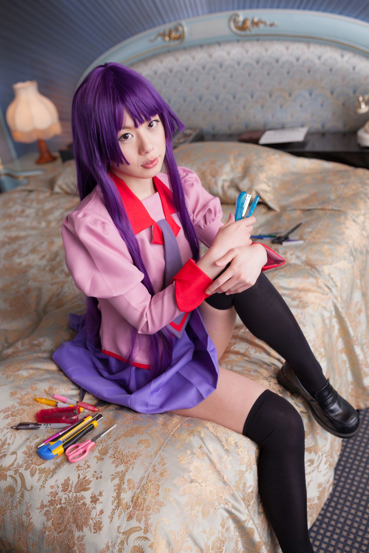 相沢恋 (Aizawa Ren) 《Bakemonogatari(化物語)》Senjougahara Hitagi [@factory]