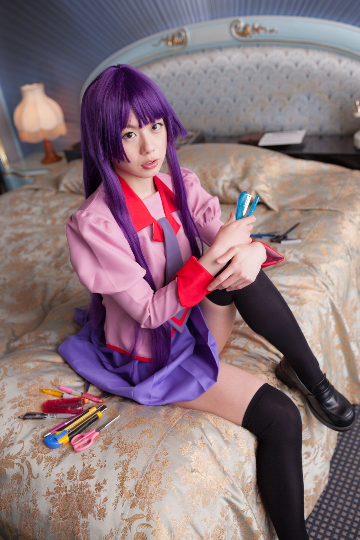 相沢恋 (Aizawa Ren) 《Bakemonogatari(化物語)》Senjougahara Hitagi [@factory]