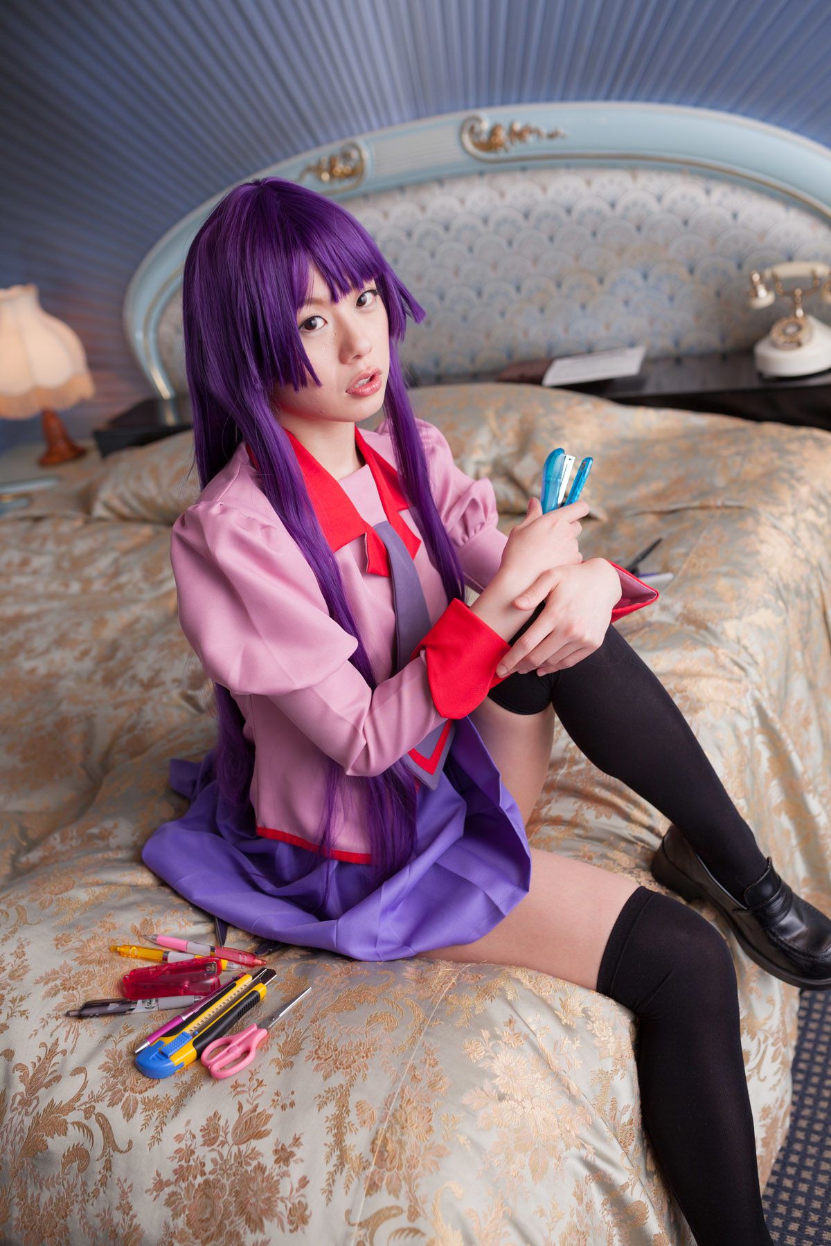 相沢恋 (Aizawa Ren) 《Bakemonogatari(化物語)》Senjougahara Hitagi [@factory]