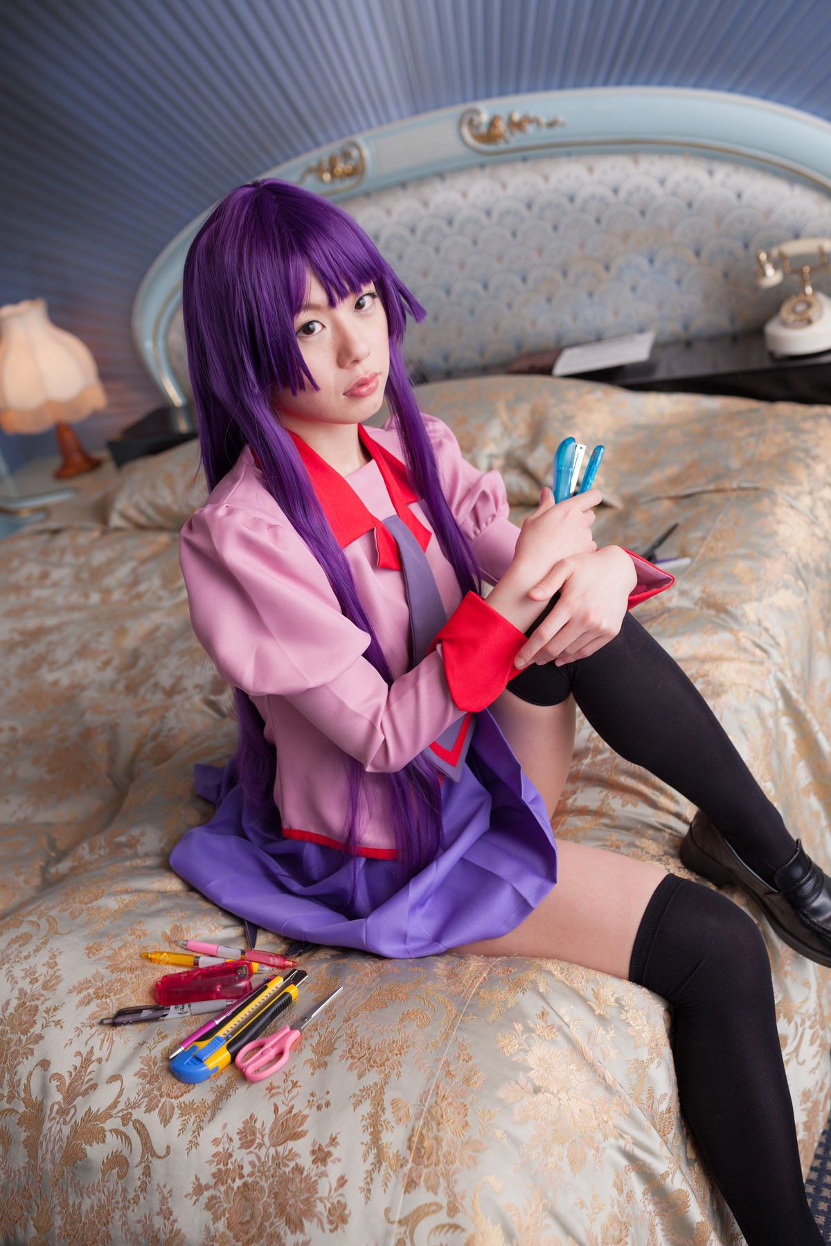 相沢恋 (Aizawa Ren) 《Bakemonogatari(化物語)》Senjougahara Hitagi [@factory]
