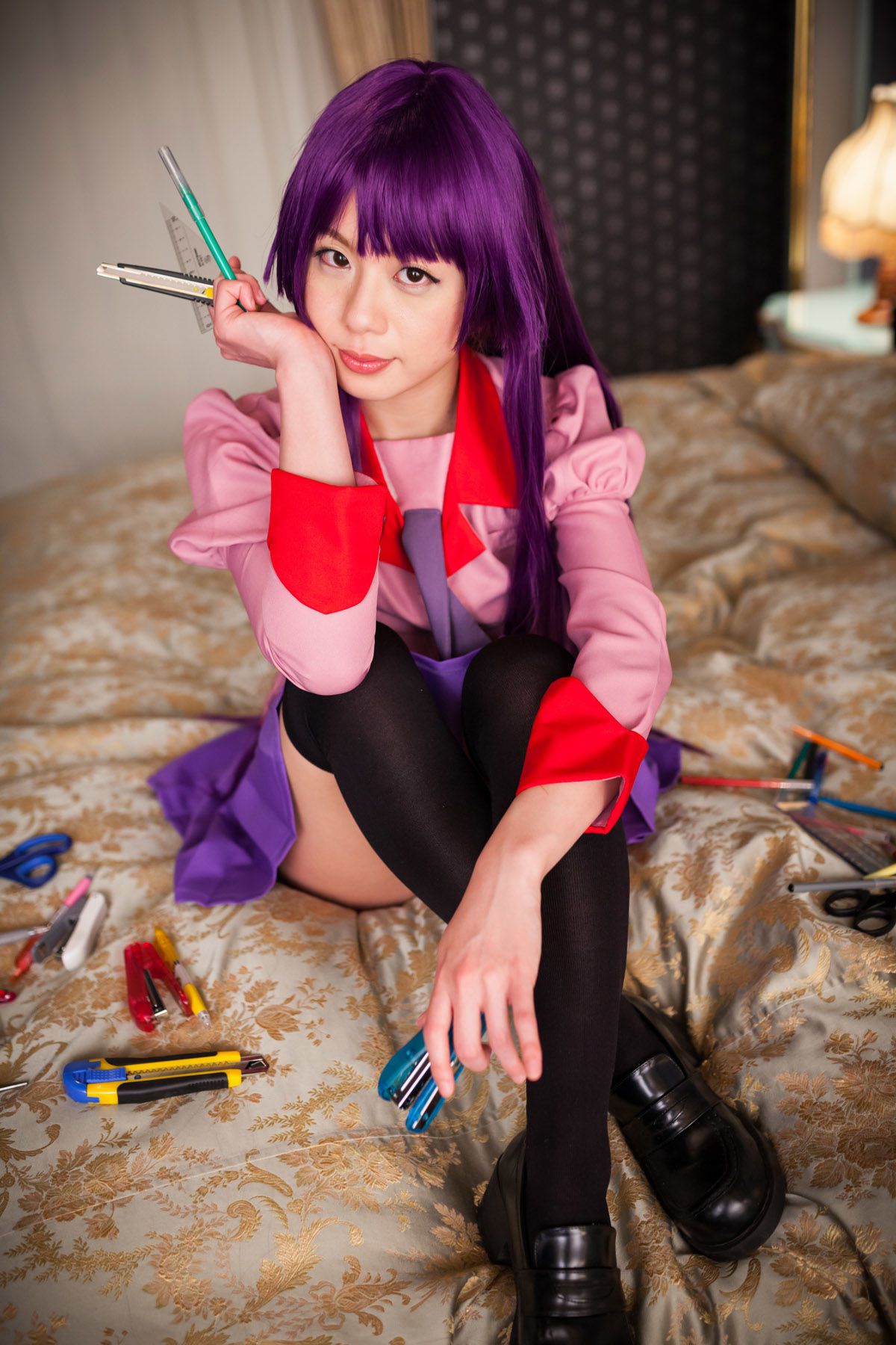 相沢恋 (Aizawa Ren) 《Bakemonogatari(化物語)》Senjougahara Hitagi [@factory]