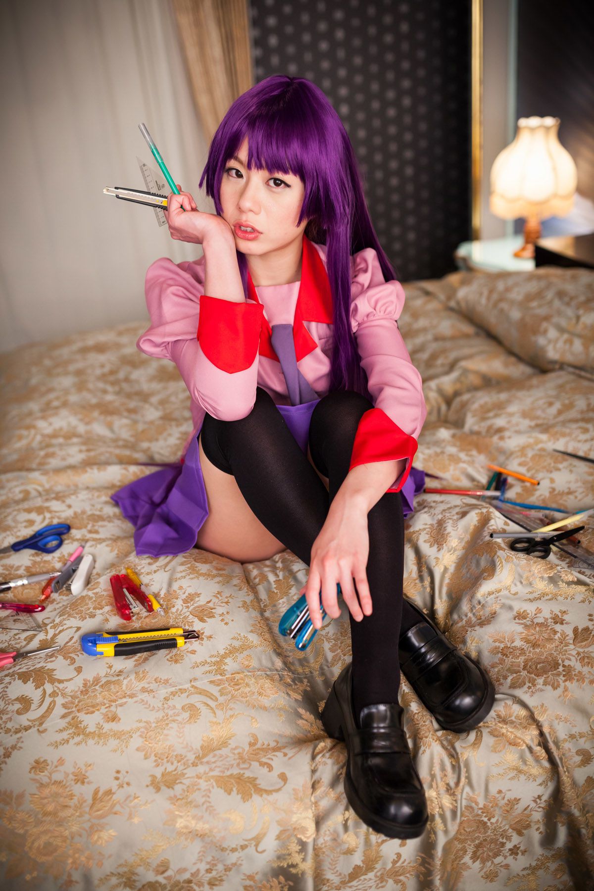 相沢恋 (Aizawa Ren) 《Bakemonogatari(化物語)》Senjougahara Hitagi [@factory]