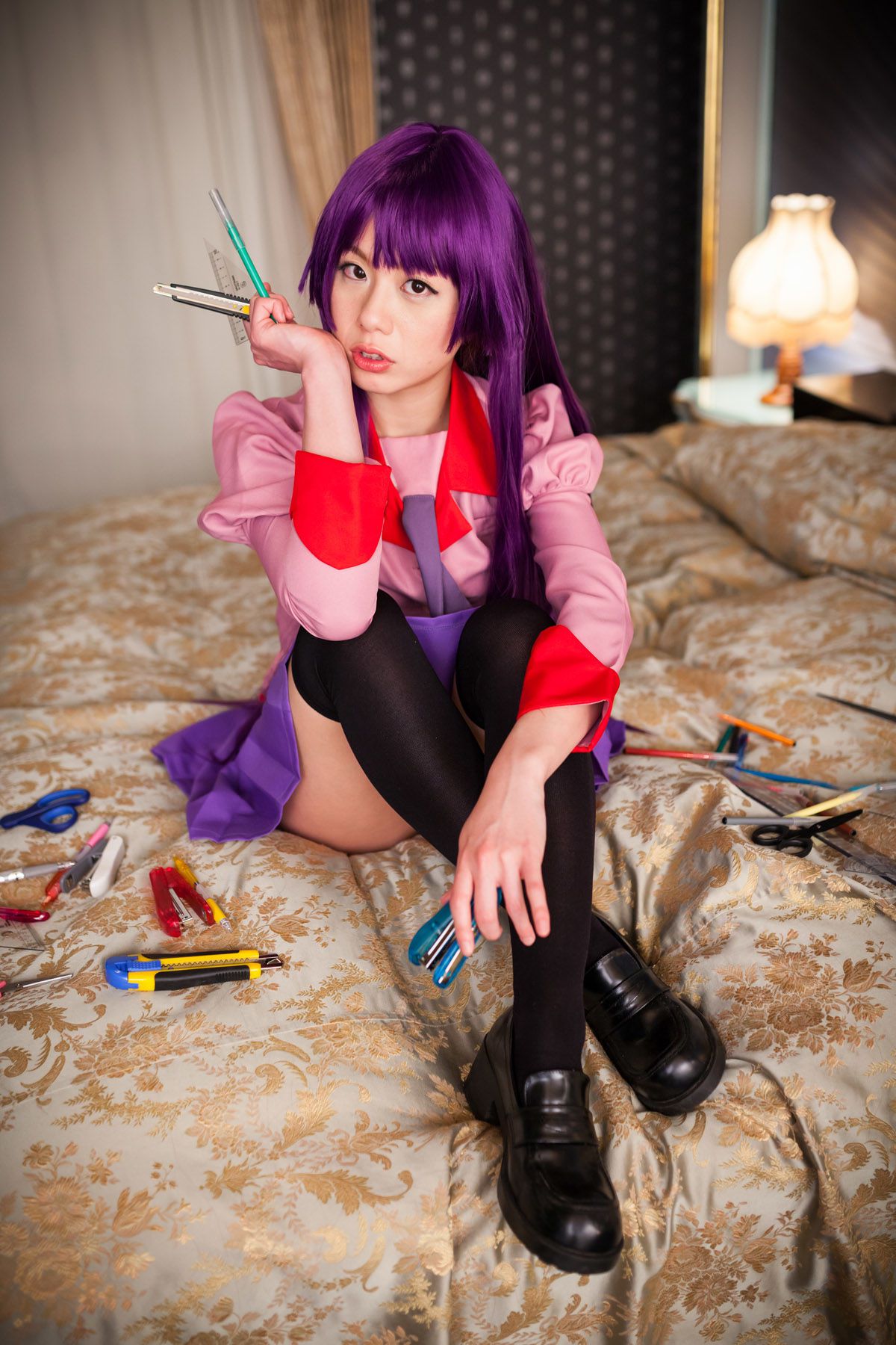 相沢恋 (Aizawa Ren) 《Bakemonogatari(化物語)》Senjougahara Hitagi [@factory]