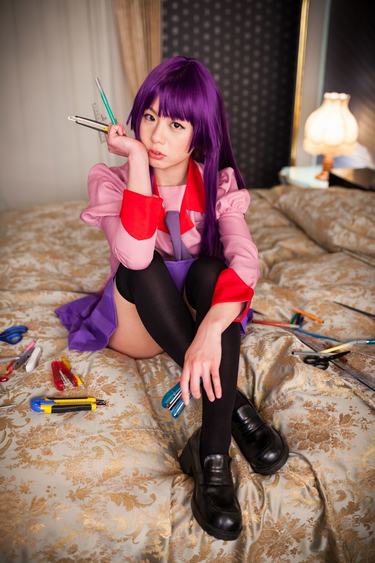 相沢恋 (Aizawa Ren) 《Bakemonogatari(化物語)》Senjougahara Hitagi [@factory]
