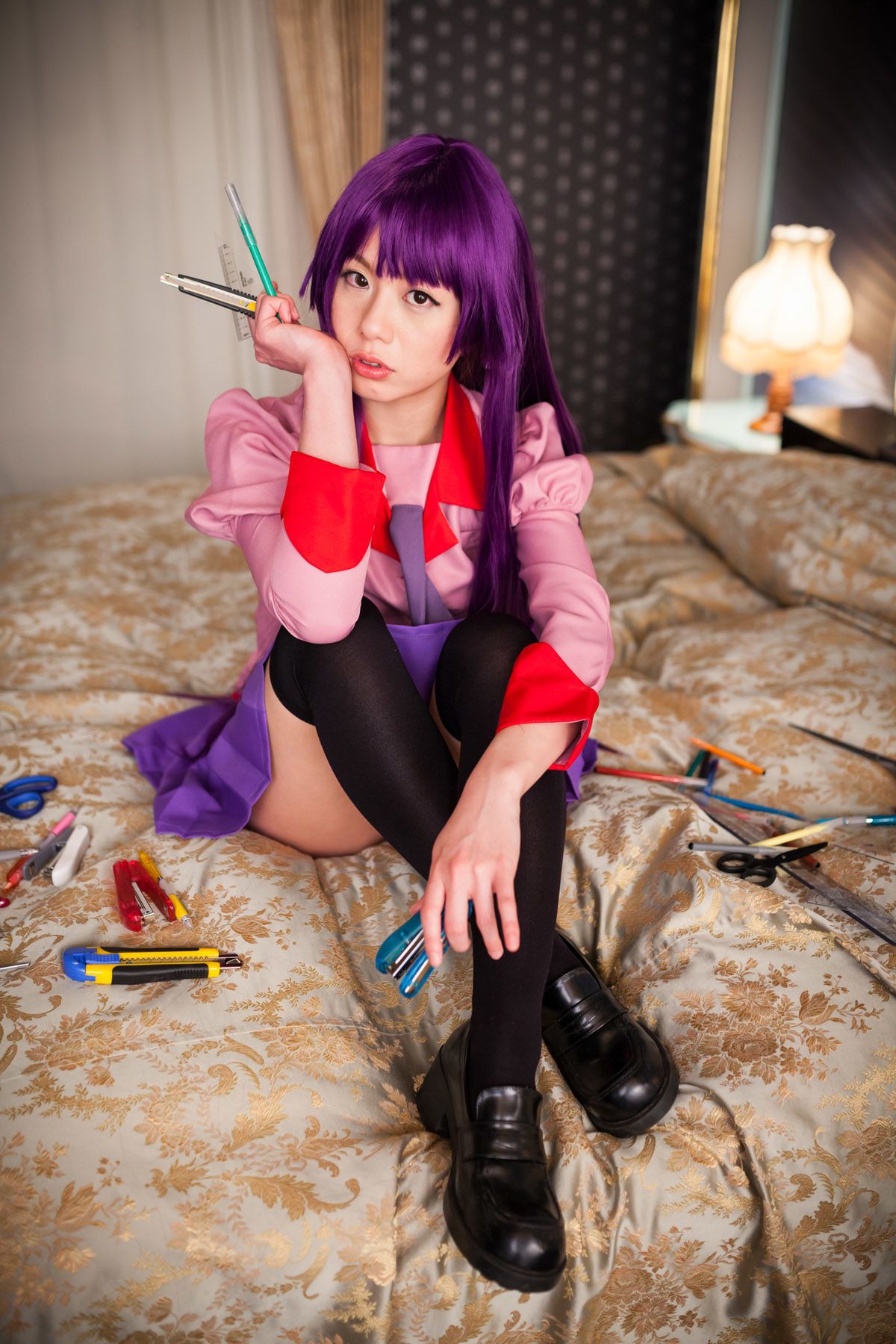 相沢恋 (Aizawa Ren) 《Bakemonogatari(化物語)》Senjougahara Hitagi [@factory]