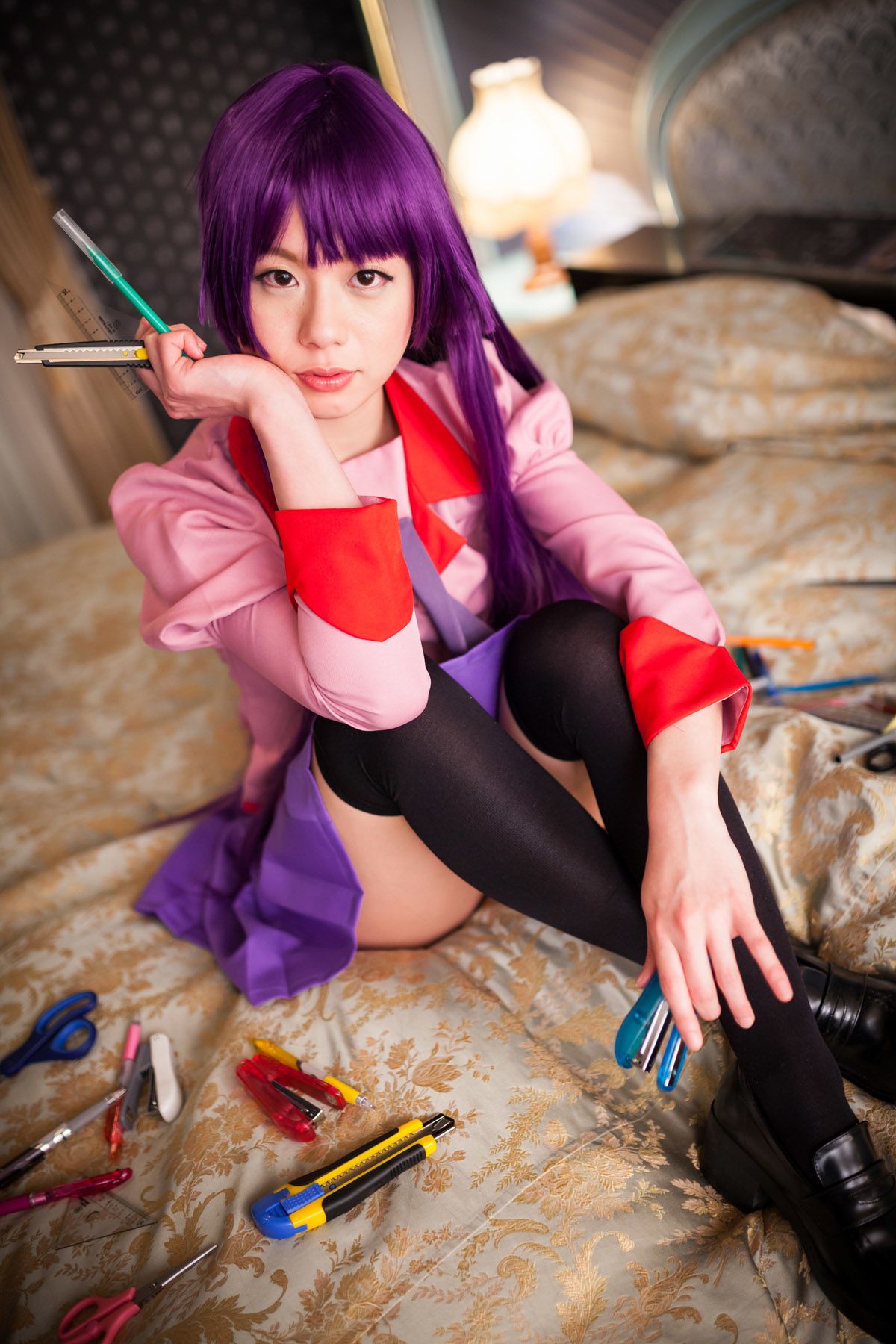 相沢恋 (Aizawa Ren) 《Bakemonogatari(化物語)》Senjougahara Hitagi [@factory]