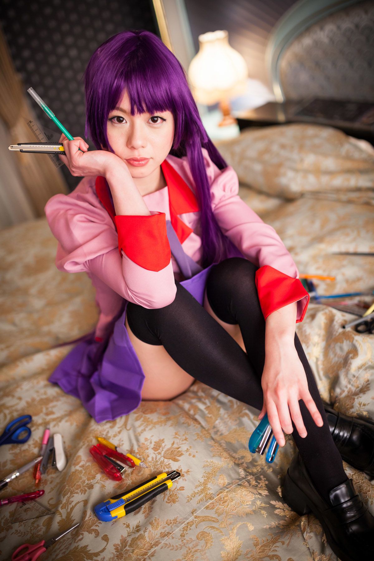 相沢恋 (Aizawa Ren) 《Bakemonogatari(化物語)》Senjougahara Hitagi [@factory]