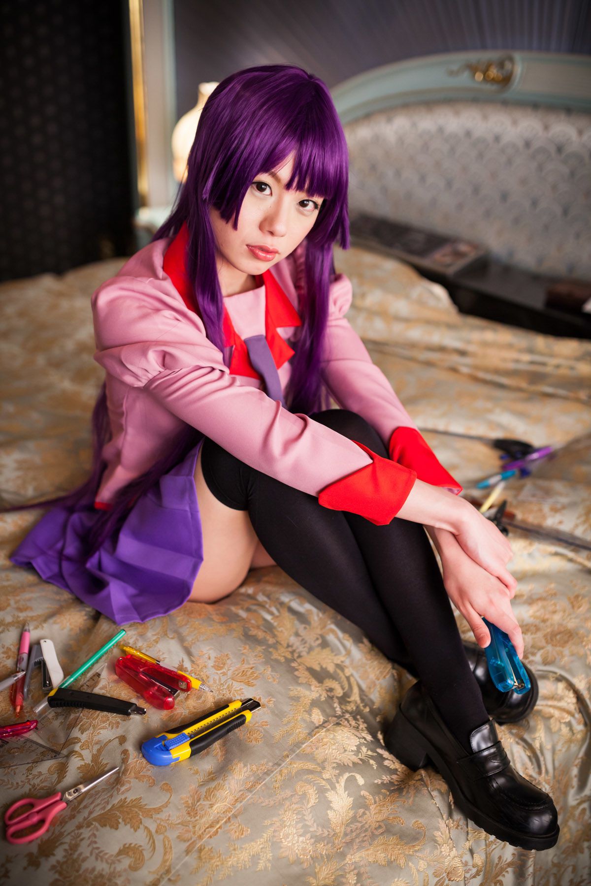 相沢恋 (Aizawa Ren) 《Bakemonogatari(化物語)》Senjougahara Hitagi [@factory]