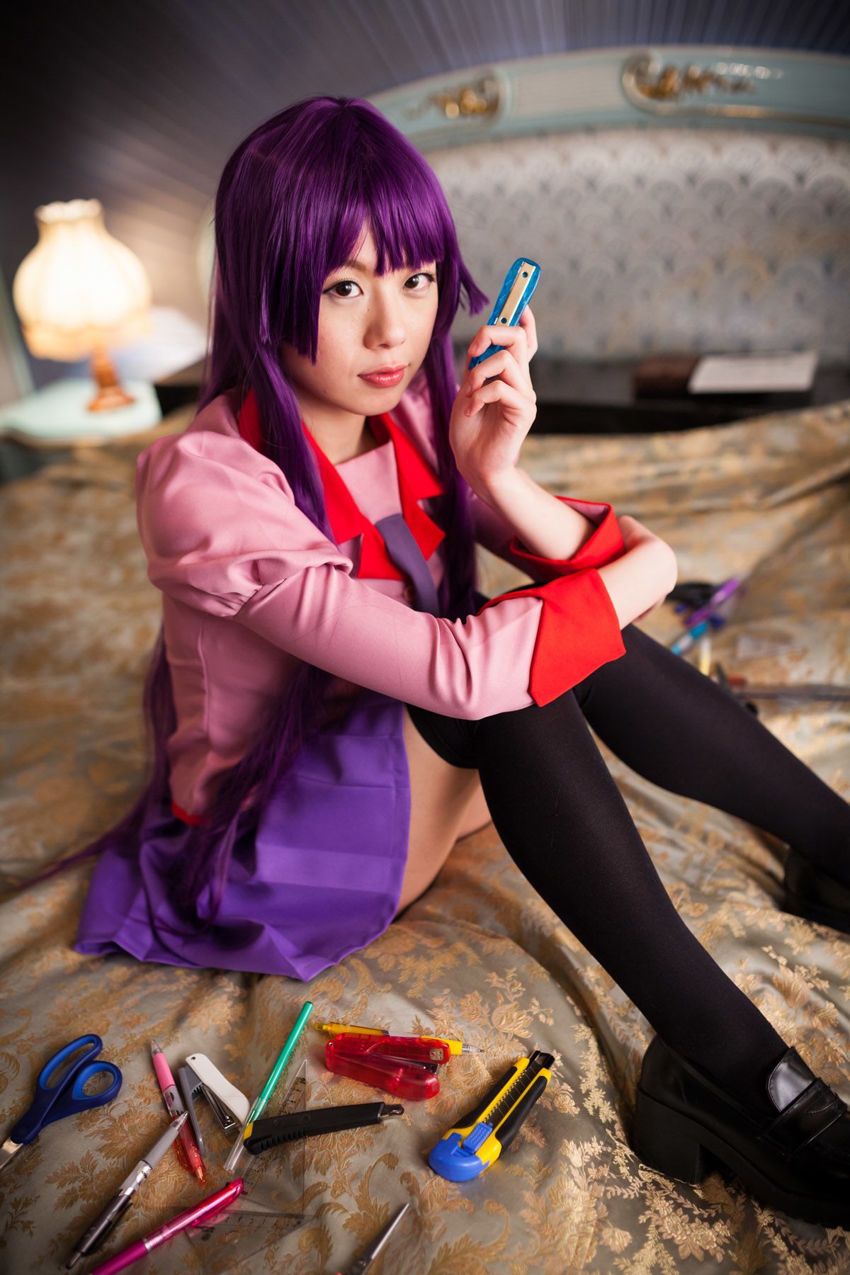 相沢恋 (Aizawa Ren) 《Bakemonogatari(化物語)》Senjougahara Hitagi [@factory]