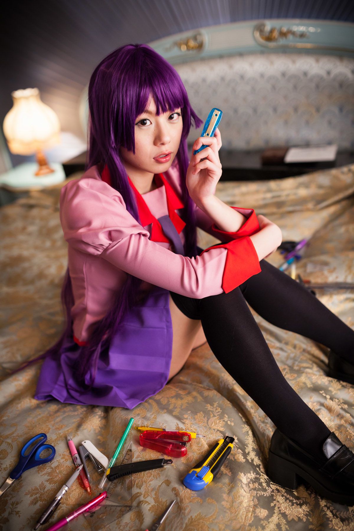 相沢恋 (Aizawa Ren) 《Bakemonogatari(化物語)》Senjougahara Hitagi [@factory]