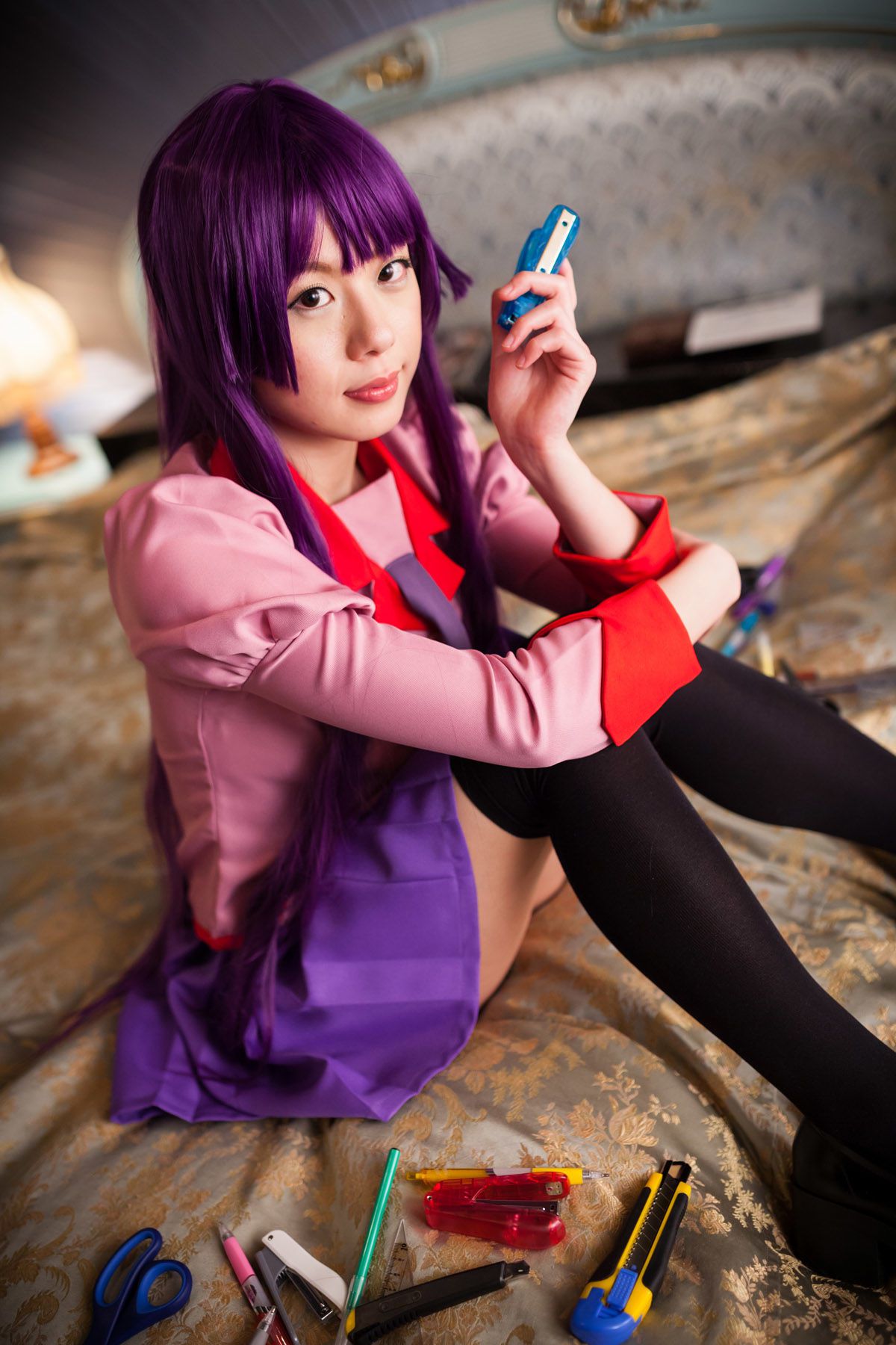 相沢恋 (Aizawa Ren) 《Bakemonogatari(化物語)》Senjougahara Hitagi [@factory]