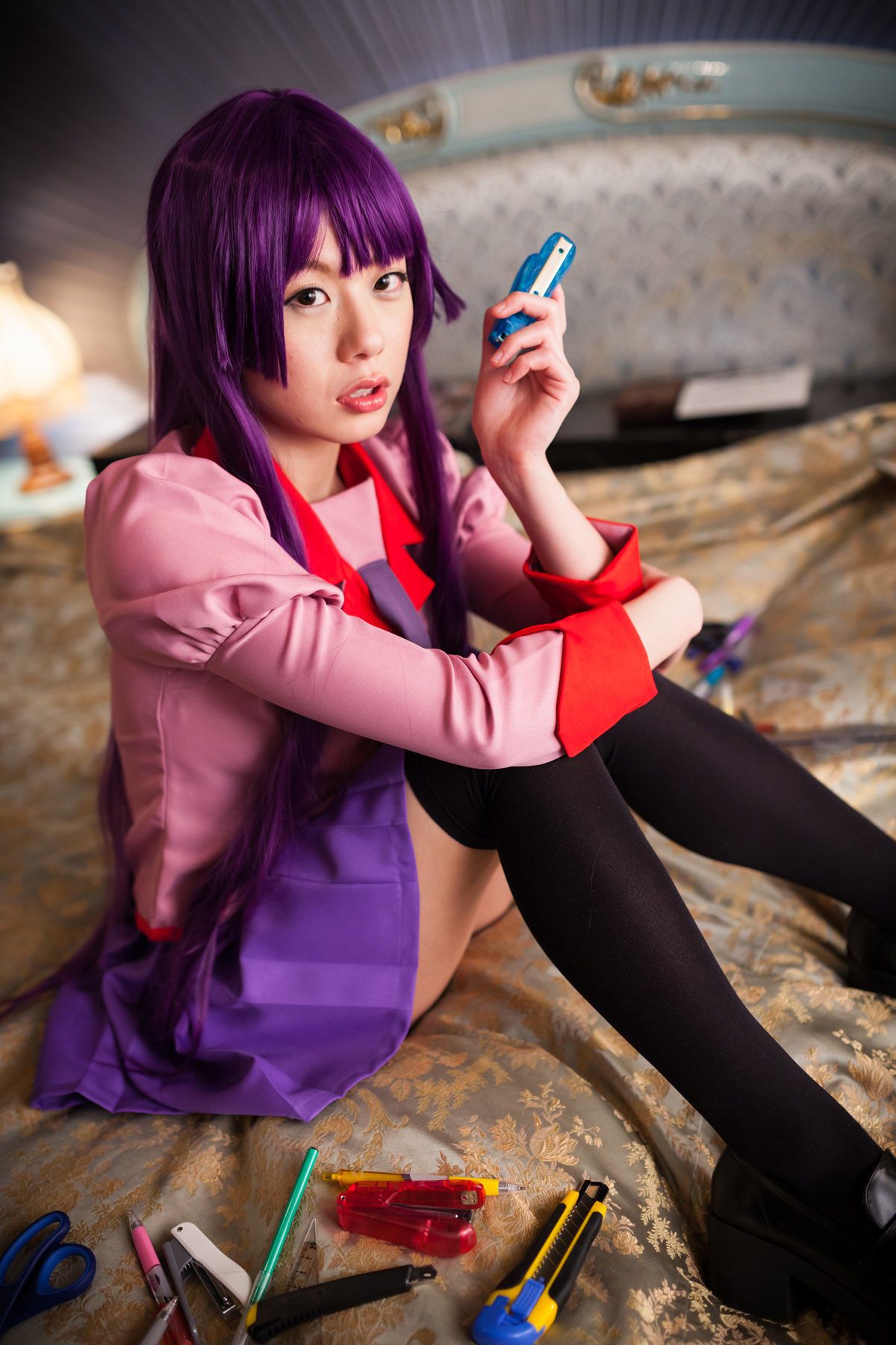 相沢恋 (Aizawa Ren) 《Bakemonogatari(化物語)》Senjougahara Hitagi [@factory]