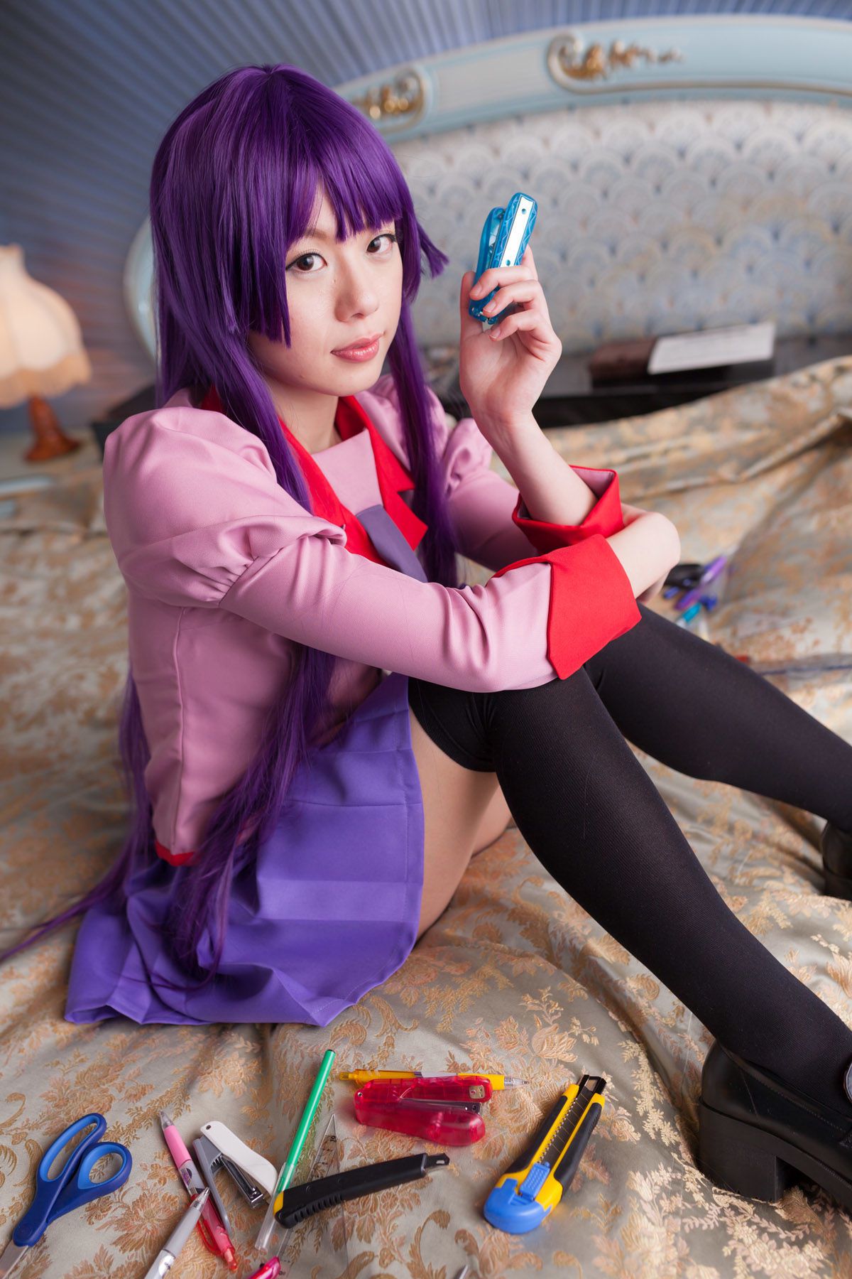 相沢恋 (Aizawa Ren) 《Bakemonogatari(化物語)》Senjougahara Hitagi [@factory]