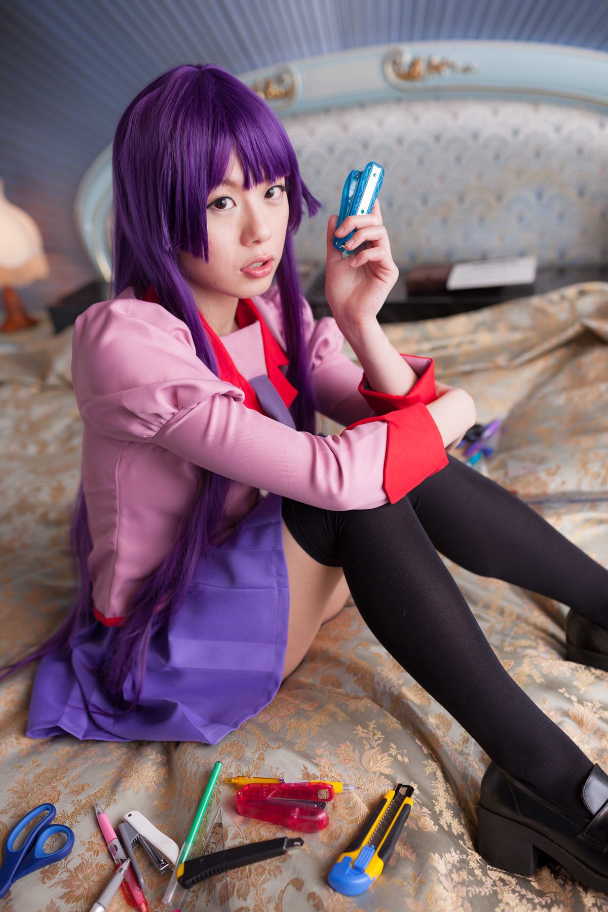 相沢恋 (Aizawa Ren) 《Bakemonogatari(化物語)》Senjougahara Hitagi [@factory]