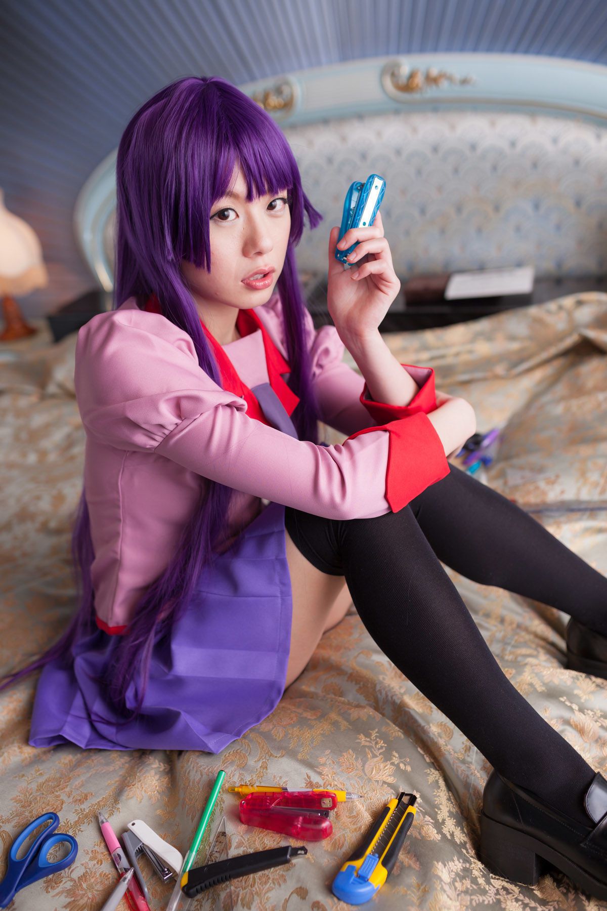 相沢恋 (Aizawa Ren) 《Bakemonogatari(化物語)》Senjougahara Hitagi [@factory]