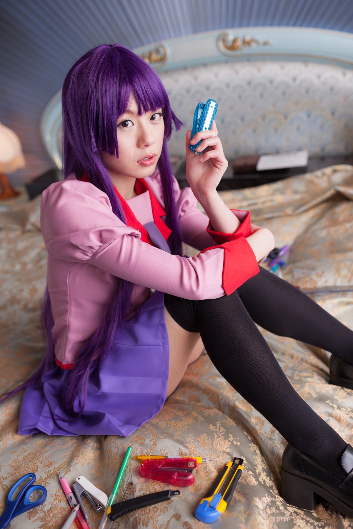 相沢恋 (Aizawa Ren) 《Bakemonogatari(化物語)》Senjougahara Hitagi [@factory]