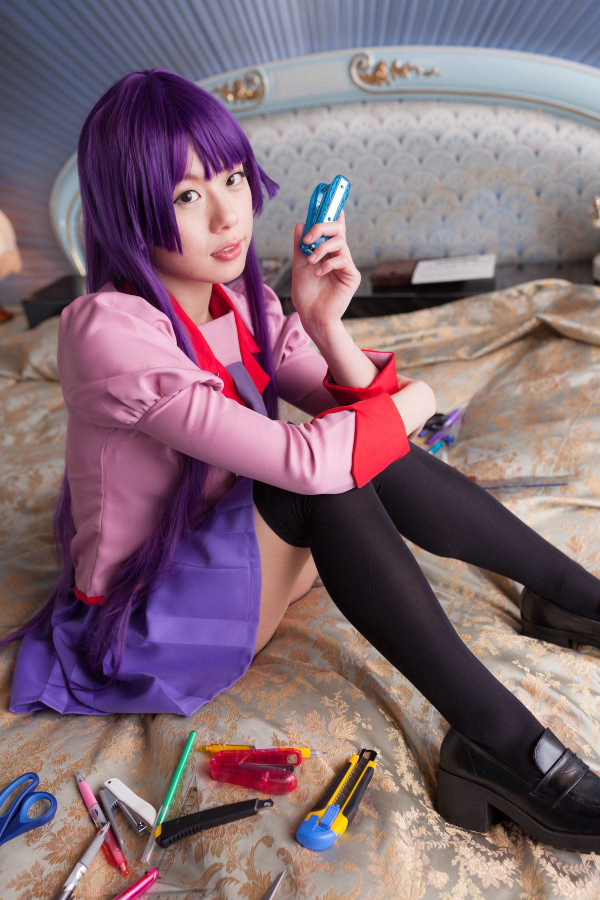 相沢恋 (Aizawa Ren) 《Bakemonogatari(化物語)》Senjougahara Hitagi [@factory]