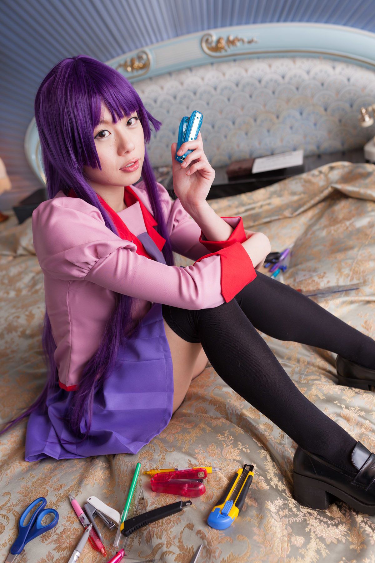 相沢恋 (Aizawa Ren) 《Bakemonogatari(化物語)》Senjougahara Hitagi [@factory]
