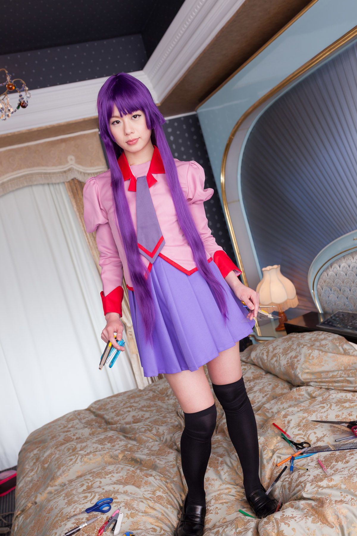 相沢恋 (Aizawa Ren) 《Bakemonogatari(化物語)》Senjougahara Hitagi [@factory]